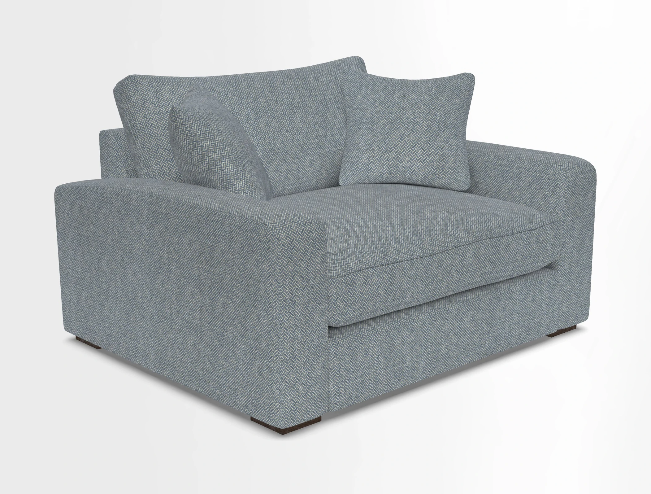 Stockbridge Snuggler in Two Tone Plain Biscuit
