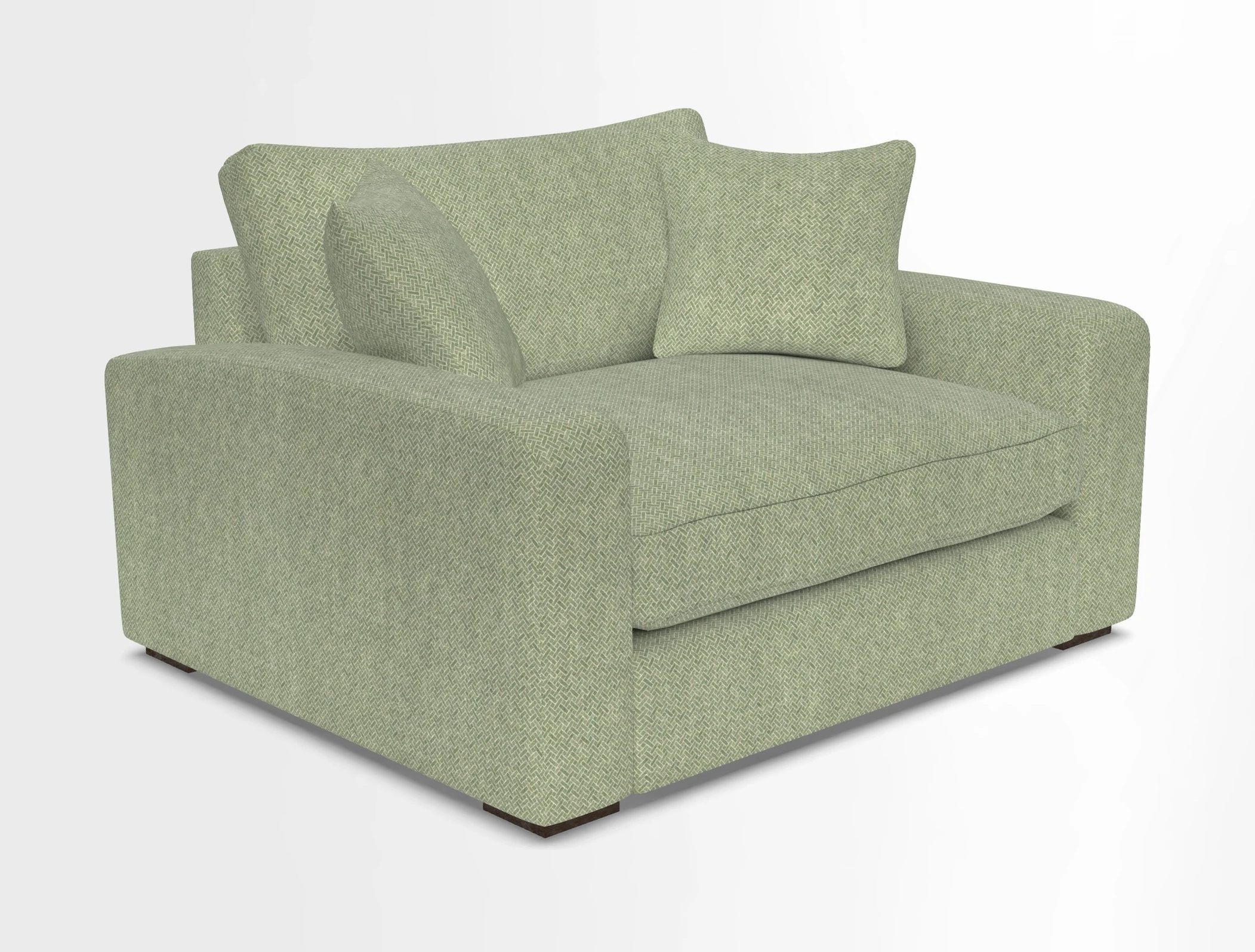 Stockbridge Snuggler in Two Tone Plain Biscuit
