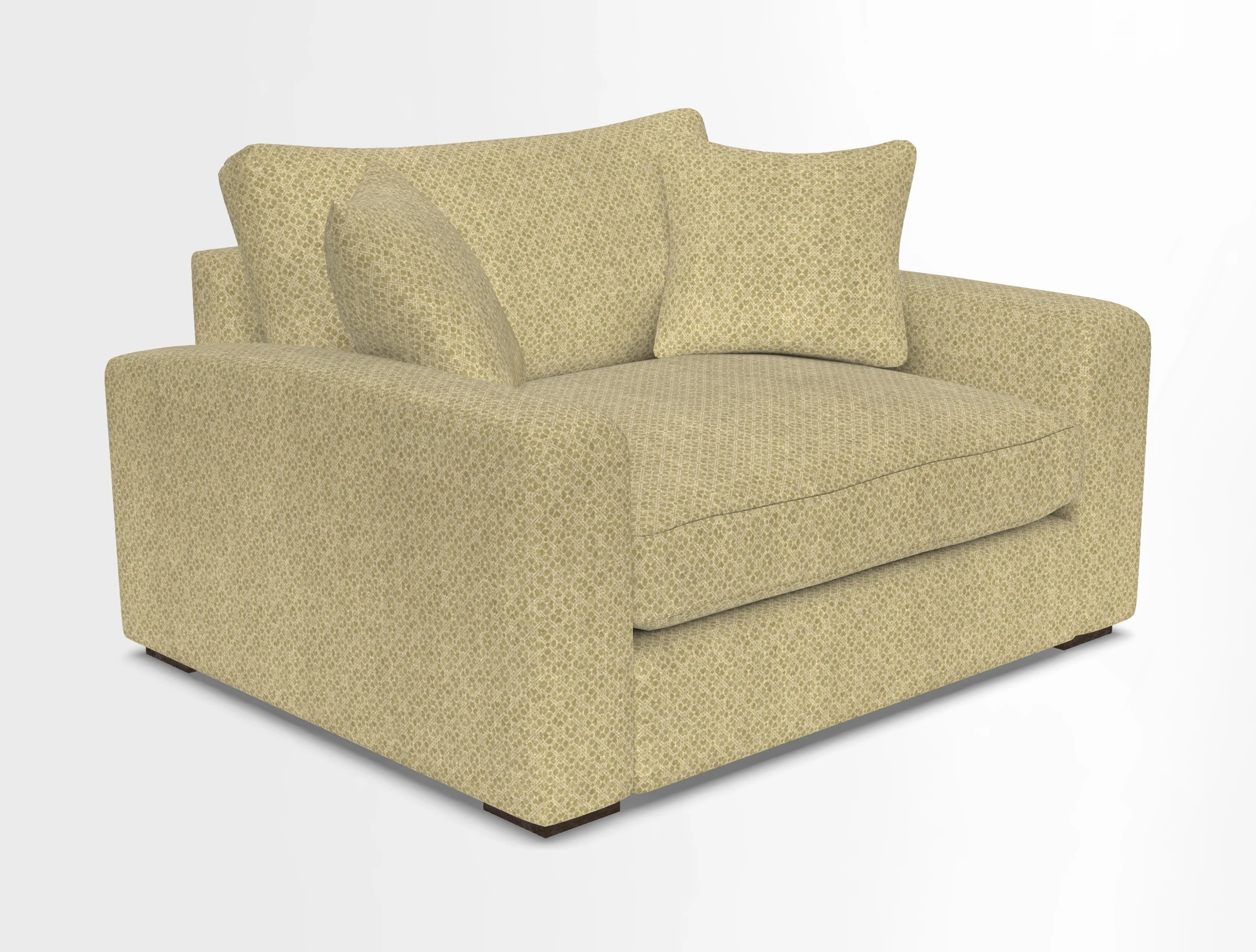 Stockbridge Snuggler in Two Tone Plain Biscuit