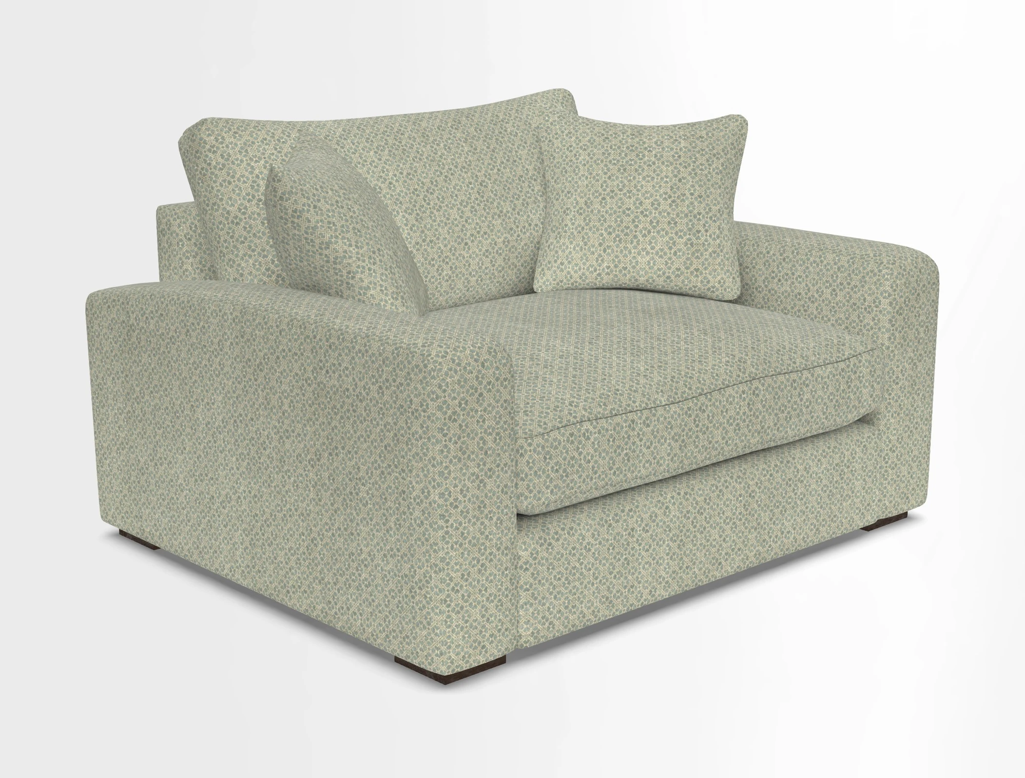 Stockbridge Snuggler in Two Tone Plain Biscuit