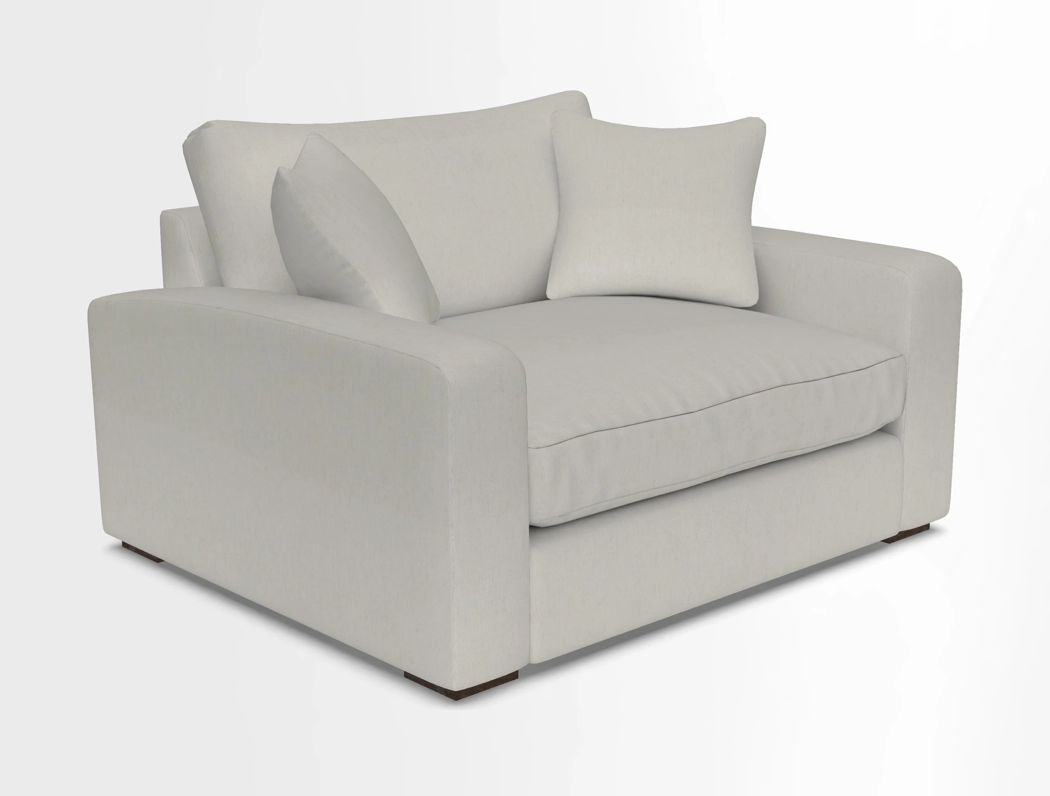 Stockbridge Snuggler in Two Tone Plain Biscuit