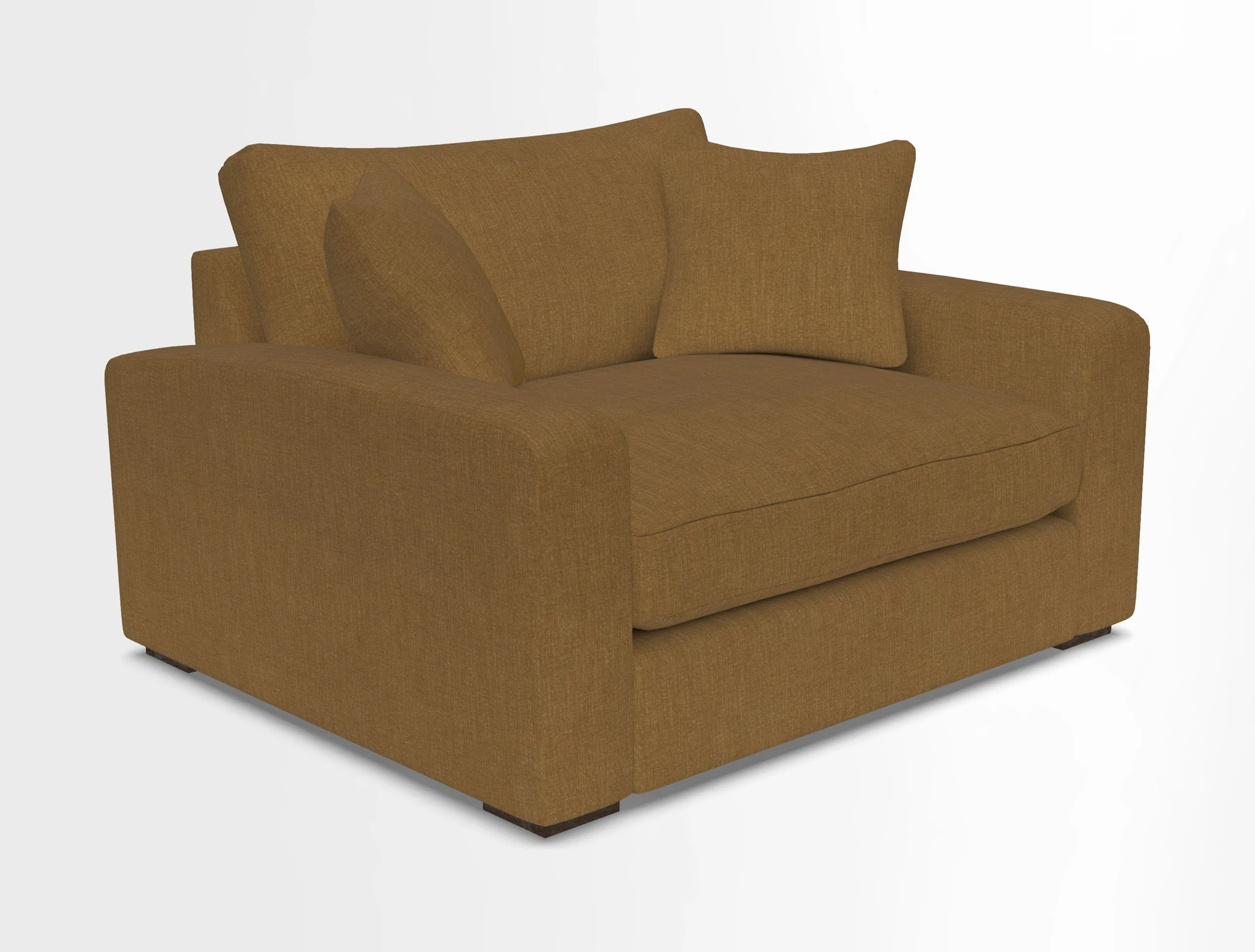 Stockbridge Snuggler in Two Tone Plain Biscuit