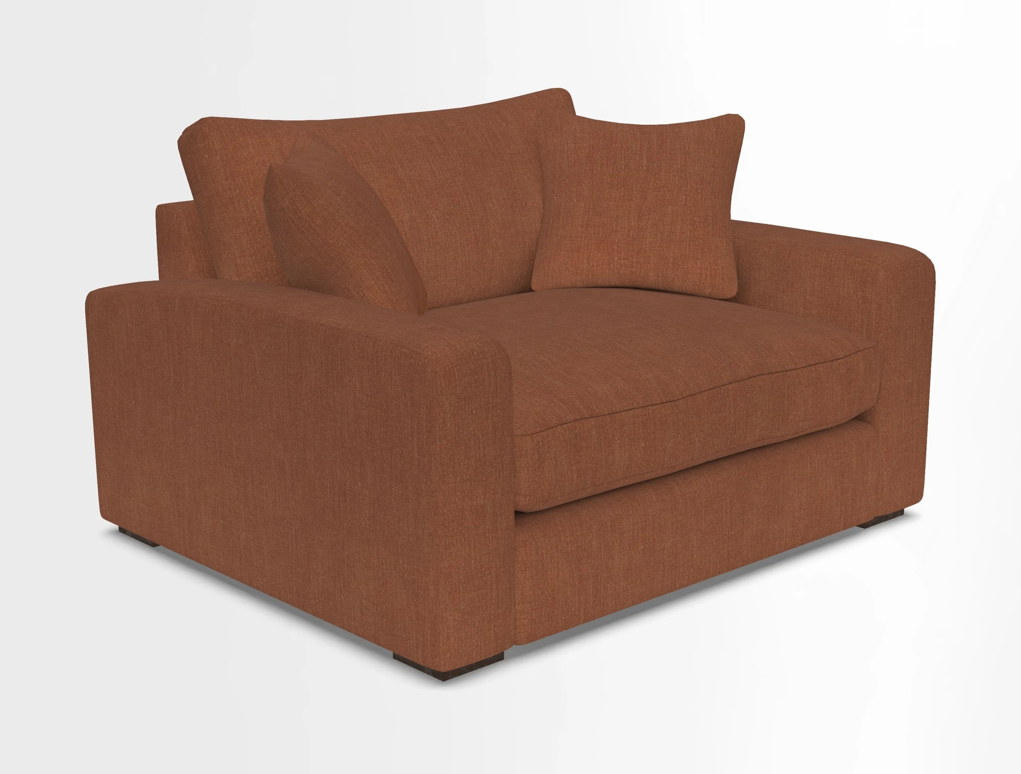 Stockbridge Snuggler in Two Tone Plain Biscuit