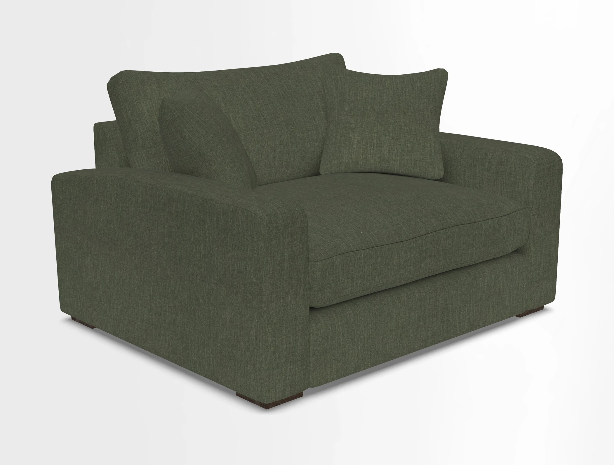 Stockbridge Snuggler in Two Tone Plain Biscuit