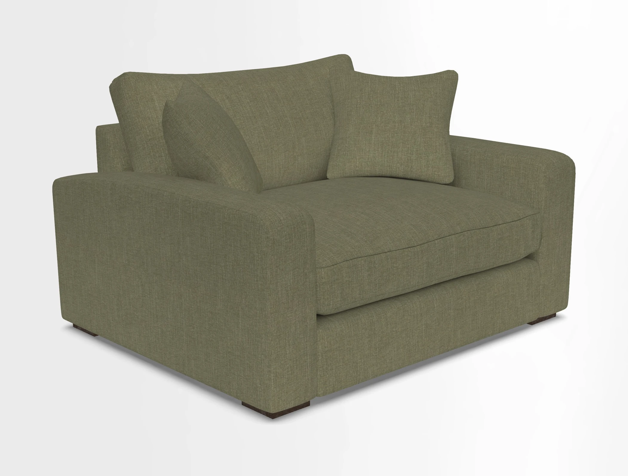 Stockbridge Snuggler in Two Tone Plain Biscuit