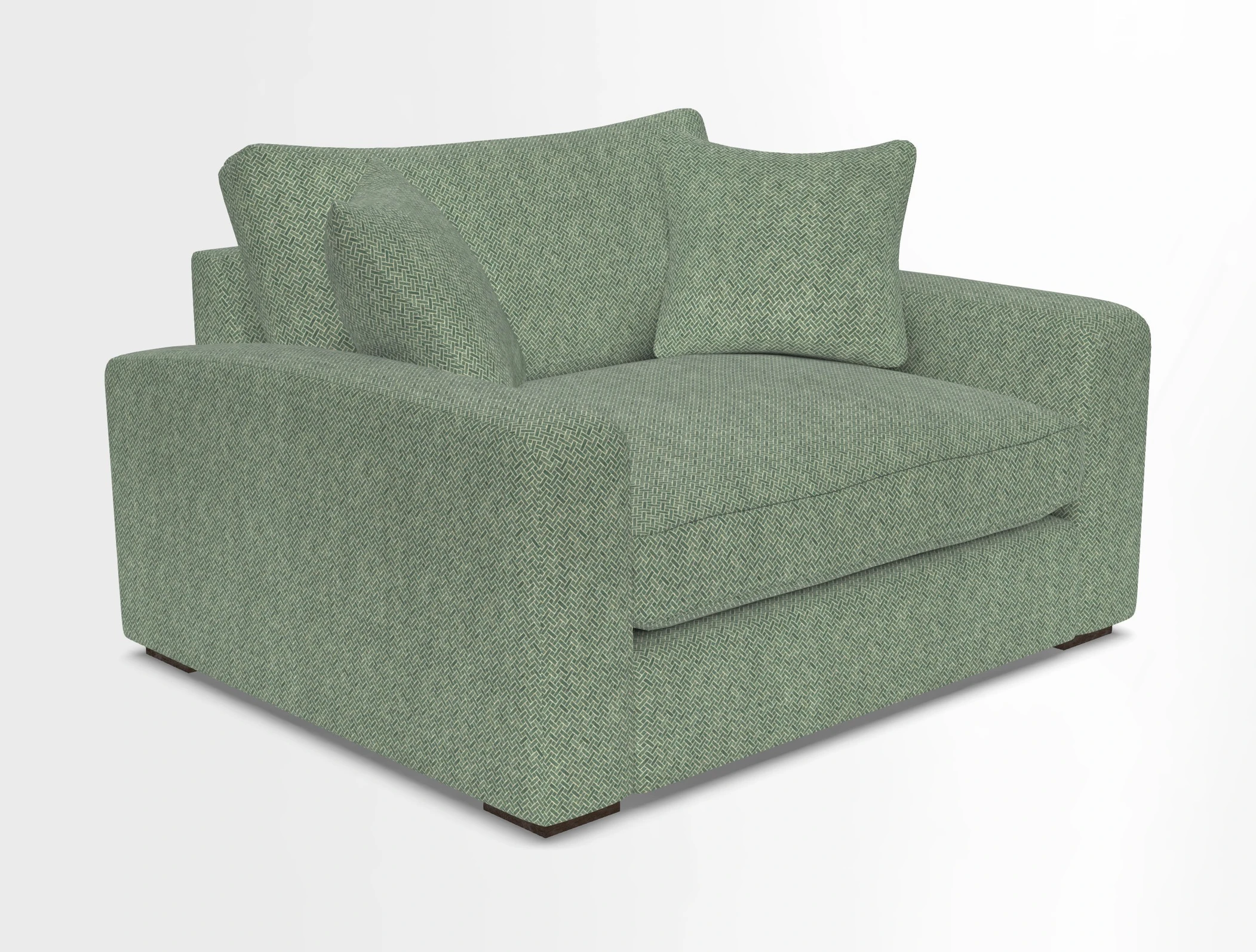 Stockbridge Snuggler in Two Tone Plain Biscuit