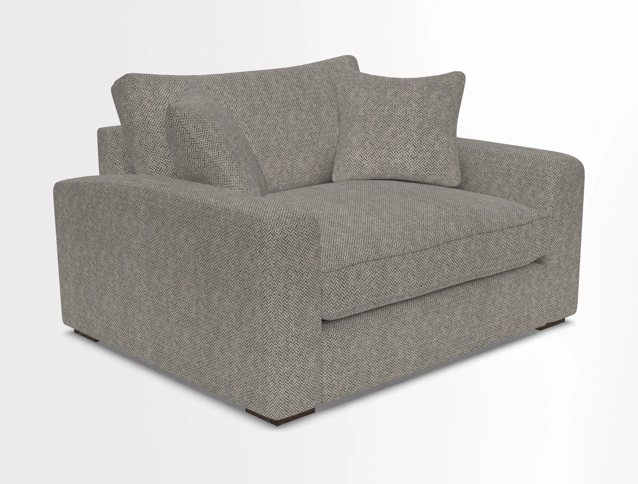 Stockbridge Snuggler in Two Tone Plain Biscuit