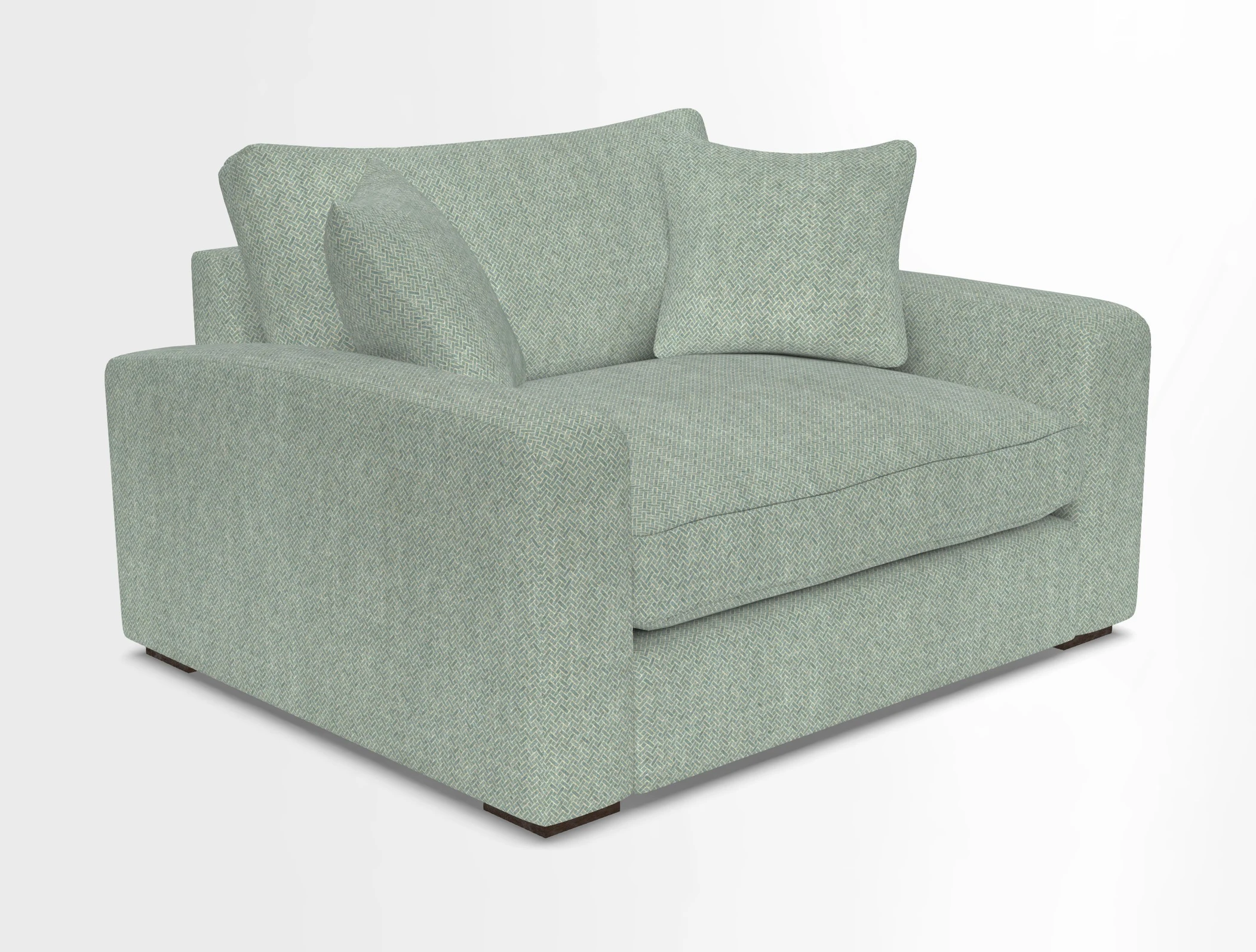 Stockbridge Snuggler in Two Tone Plain Biscuit