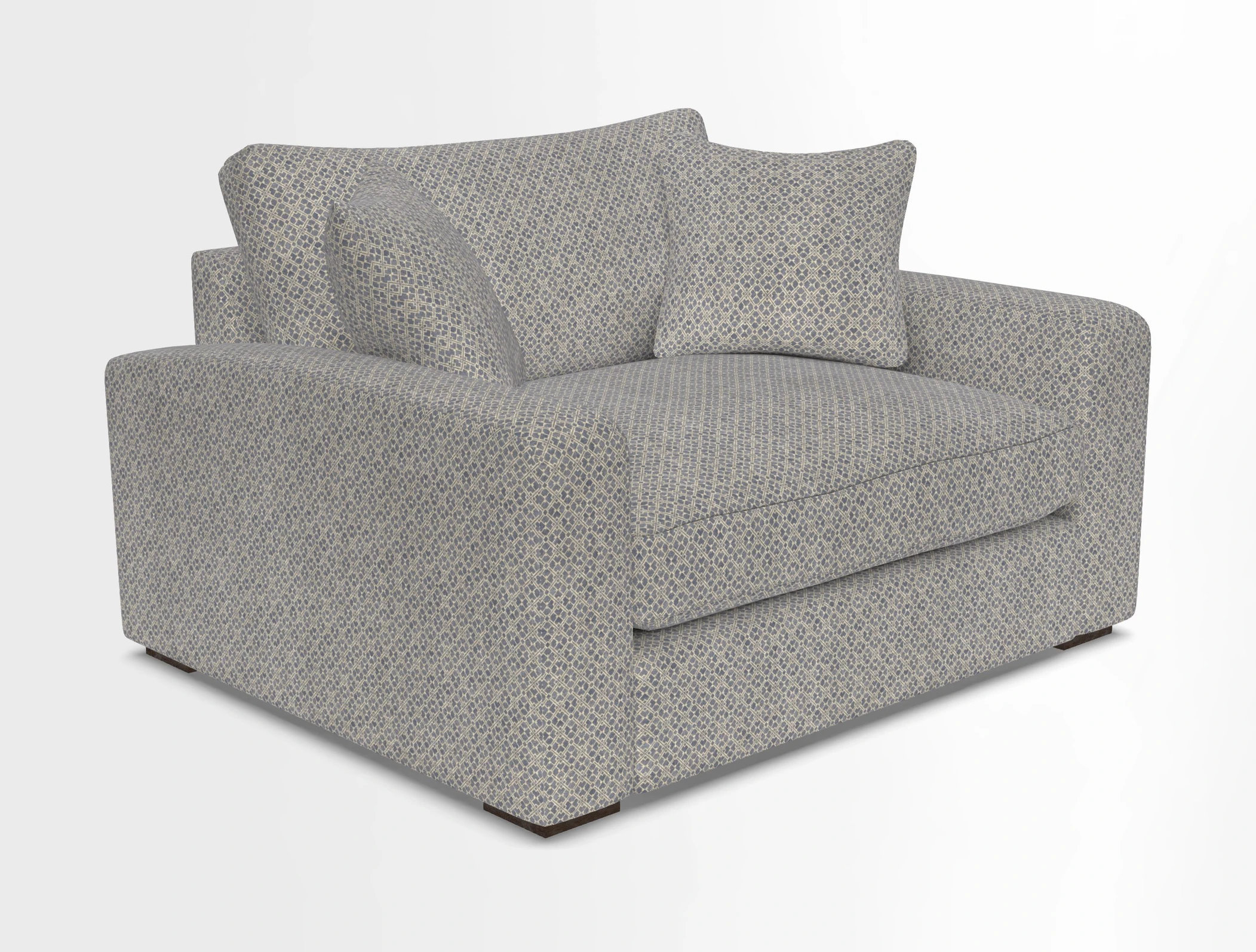Stockbridge Snuggler in Two Tone Plain Biscuit