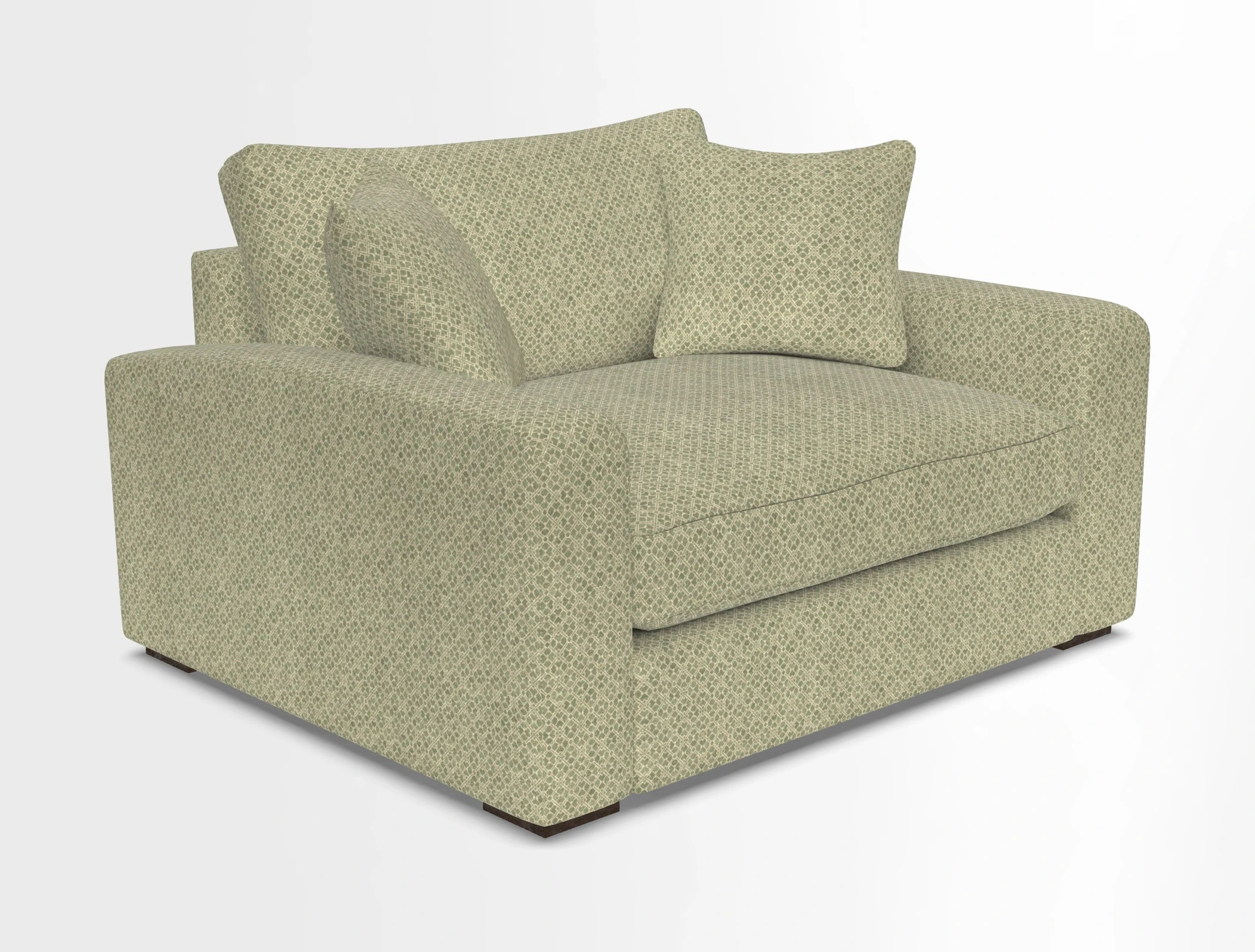 Stockbridge Snuggler in Two Tone Plain Biscuit