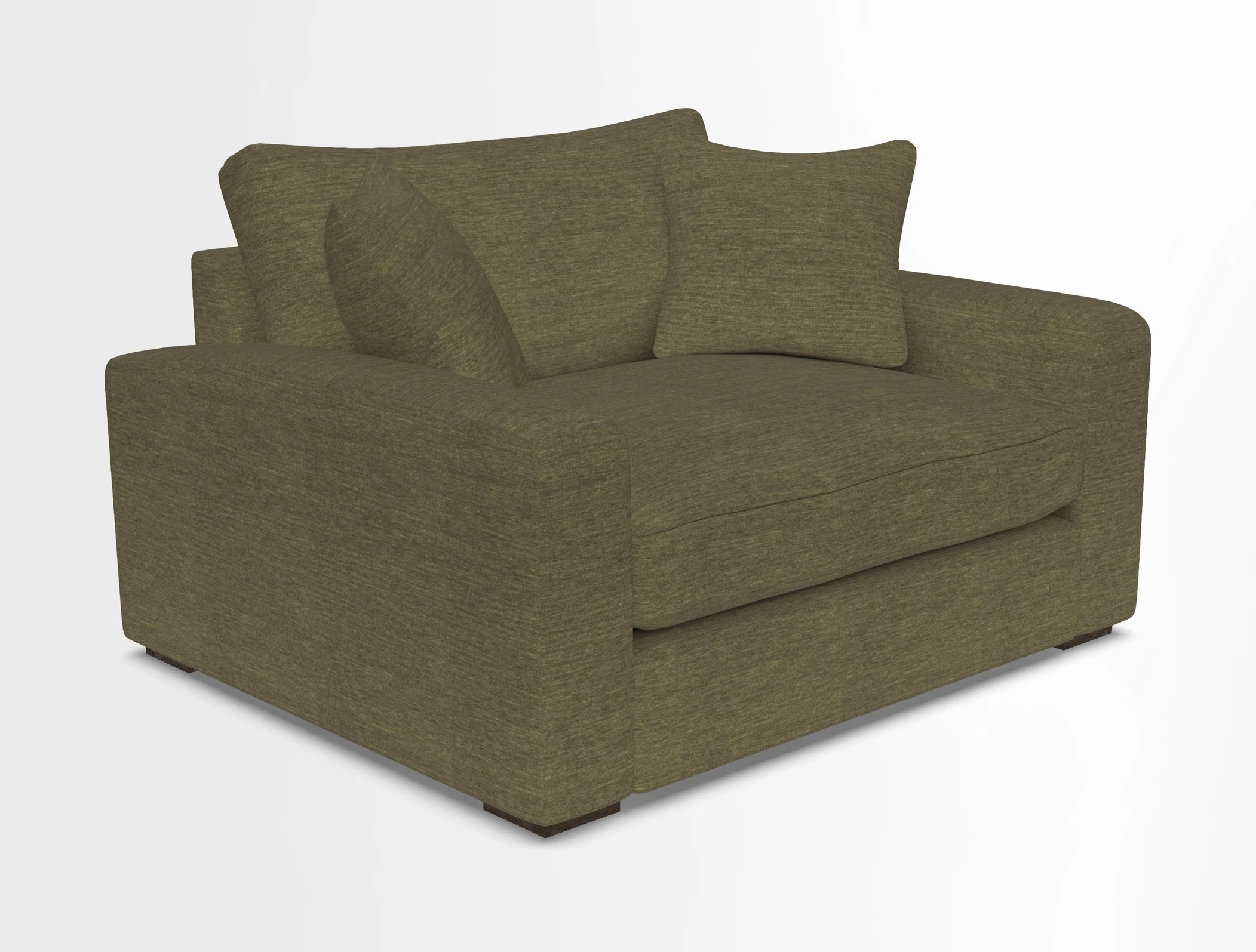 Stockbridge Snuggler in Two Tone Plain Biscuit