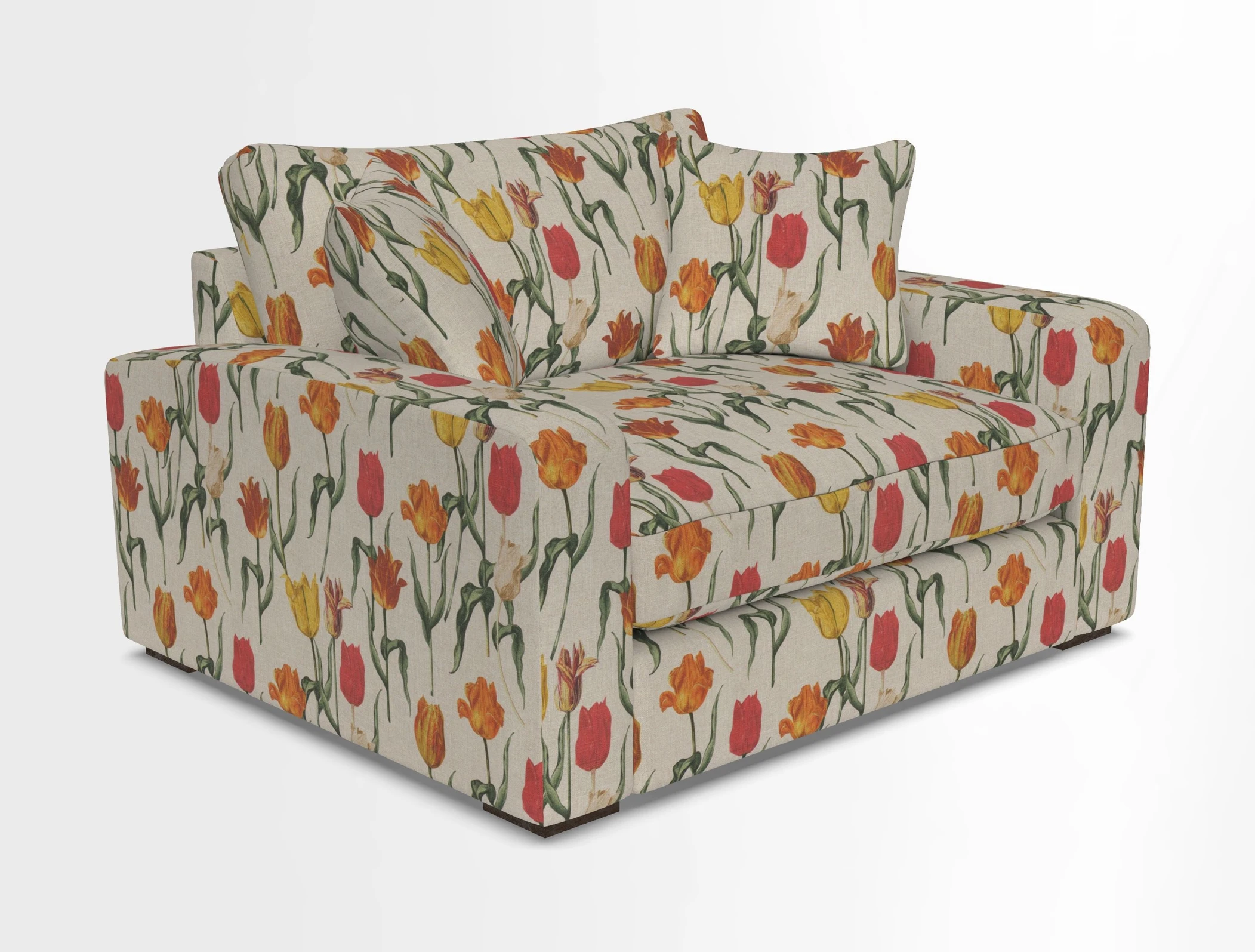 Stockbridge Snuggler in Two Tone Plain Biscuit