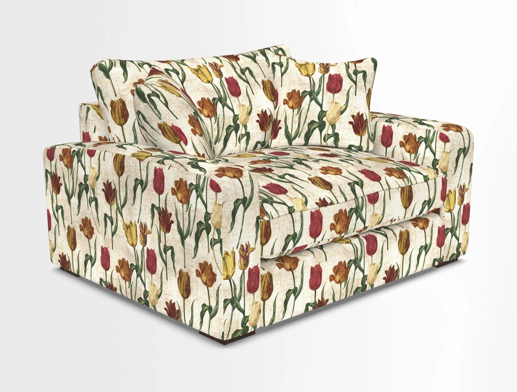 Stockbridge Snuggler in Two Tone Plain Biscuit