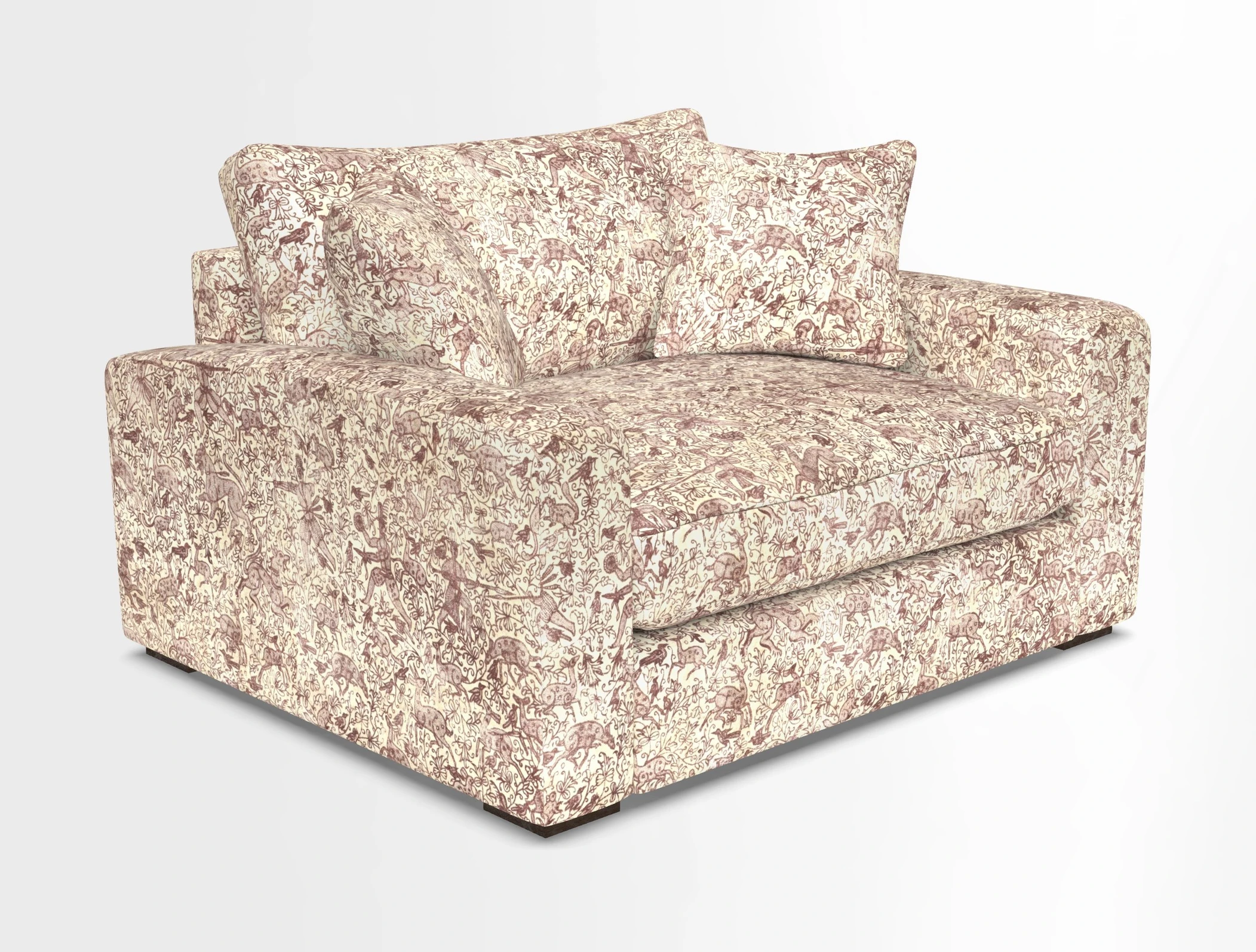 Stockbridge Snuggler in Two Tone Plain Biscuit