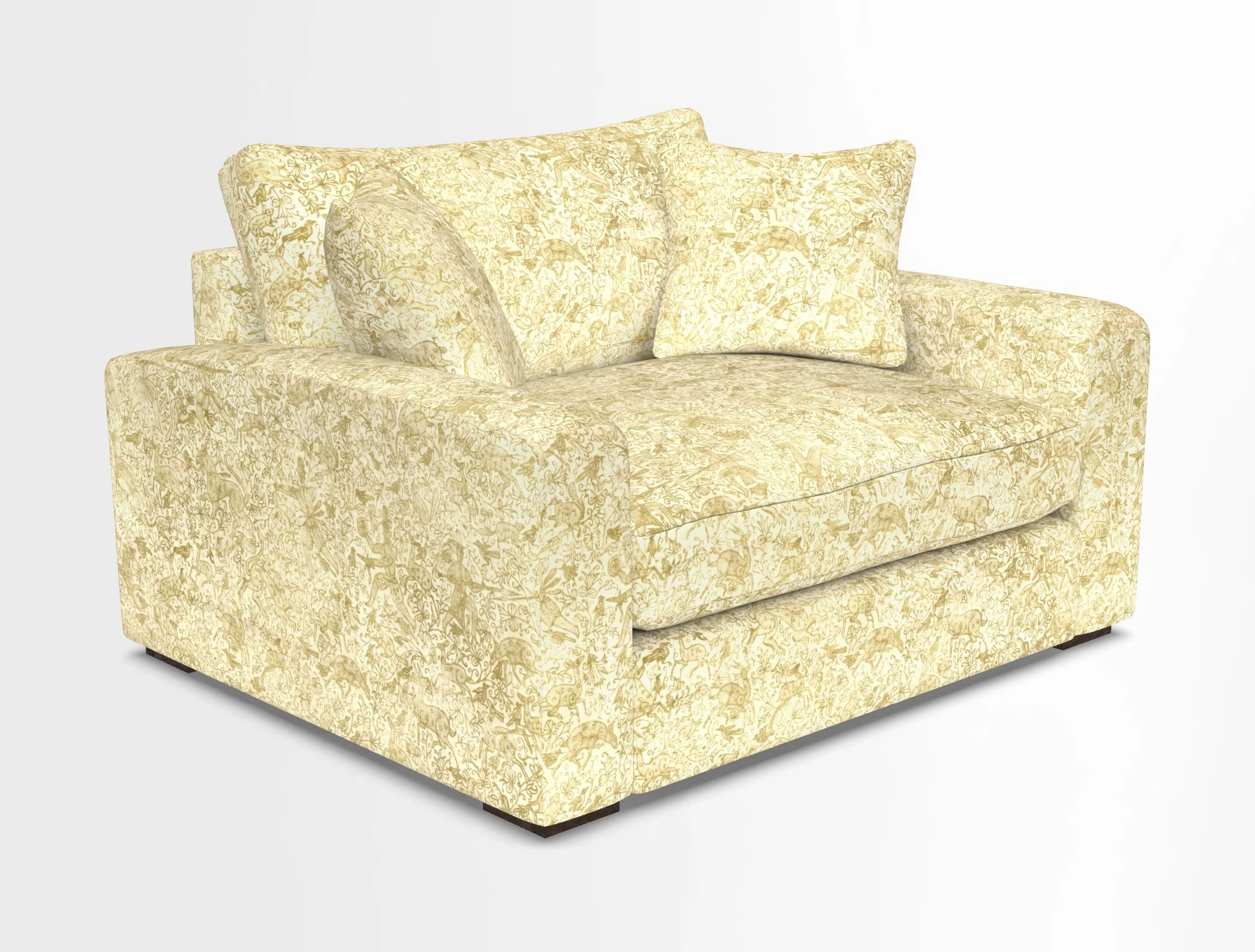 Stockbridge Snuggler in Two Tone Plain Biscuit