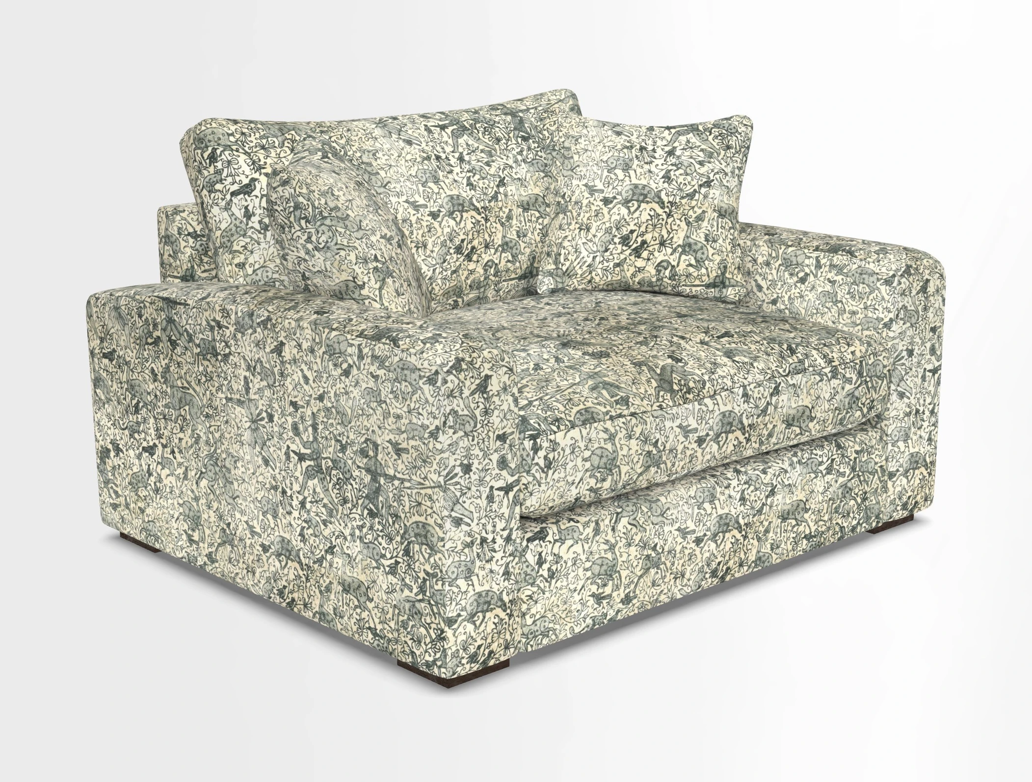 Stockbridge Snuggler in Two Tone Plain Biscuit