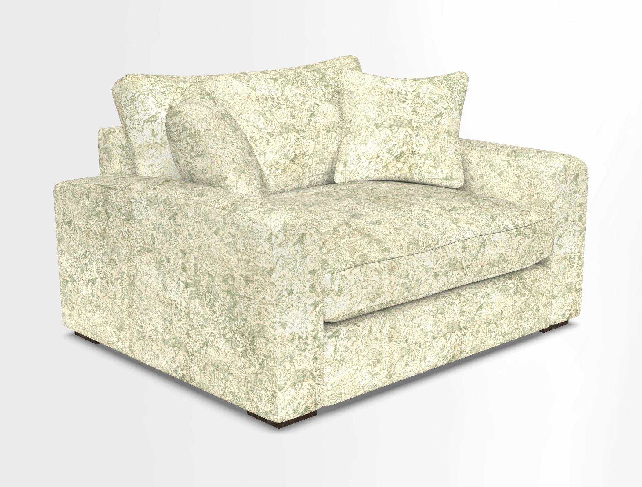 Stockbridge Snuggler in Two Tone Plain Biscuit