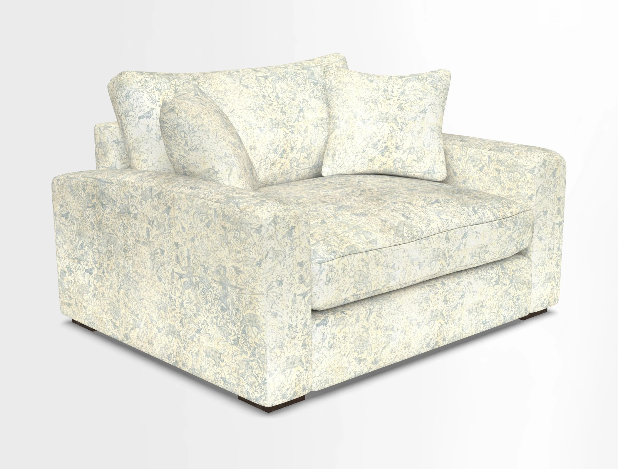 Stockbridge Snuggler in Two Tone Plain Biscuit
