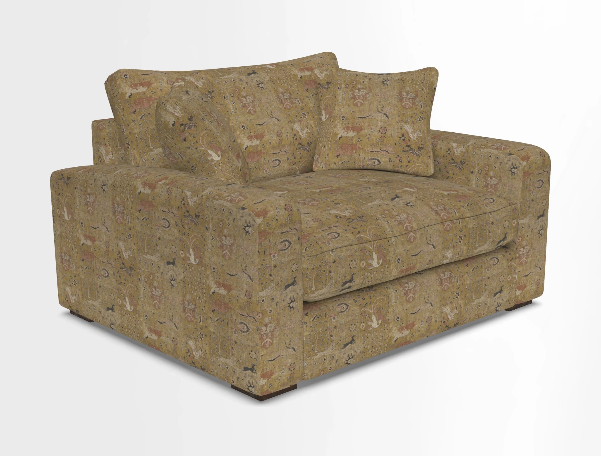 Stockbridge Snuggler in Two Tone Plain Biscuit