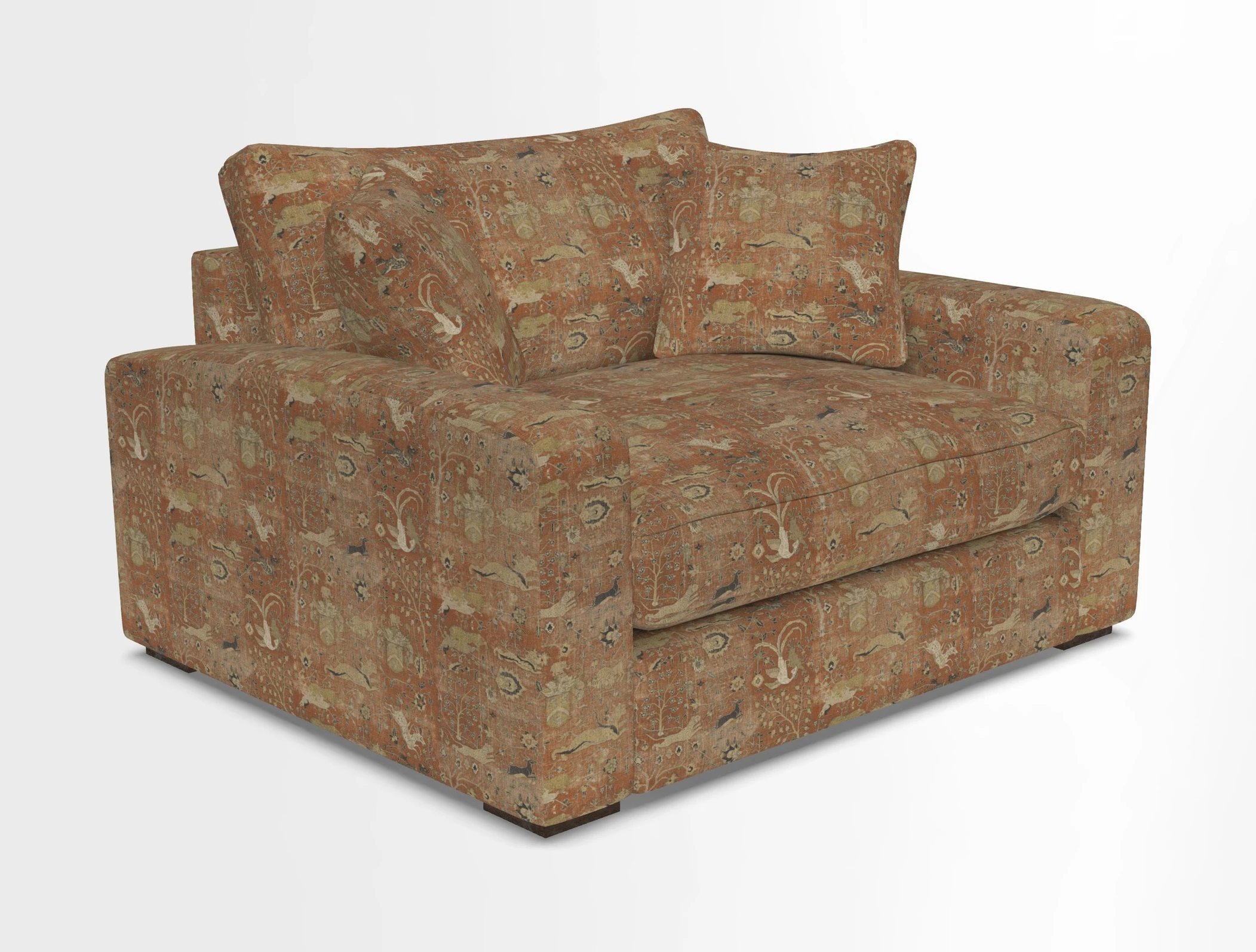 Stockbridge Snuggler in Two Tone Plain Biscuit