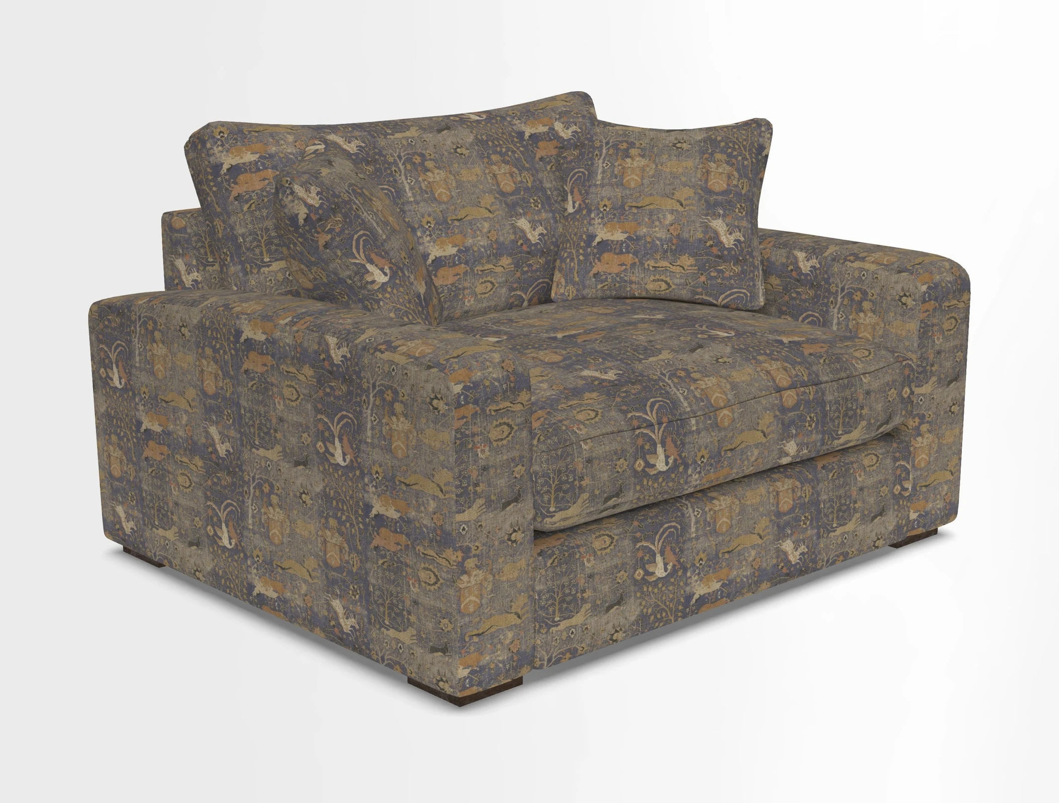 Stockbridge Snuggler in Two Tone Plain Biscuit