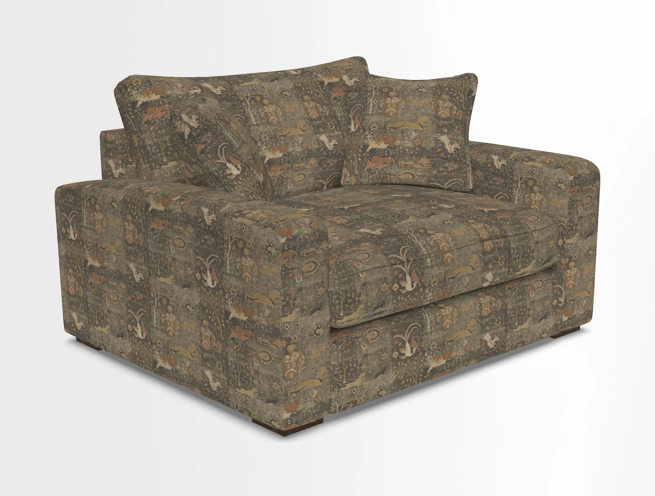 Stockbridge Snuggler in Two Tone Plain Biscuit