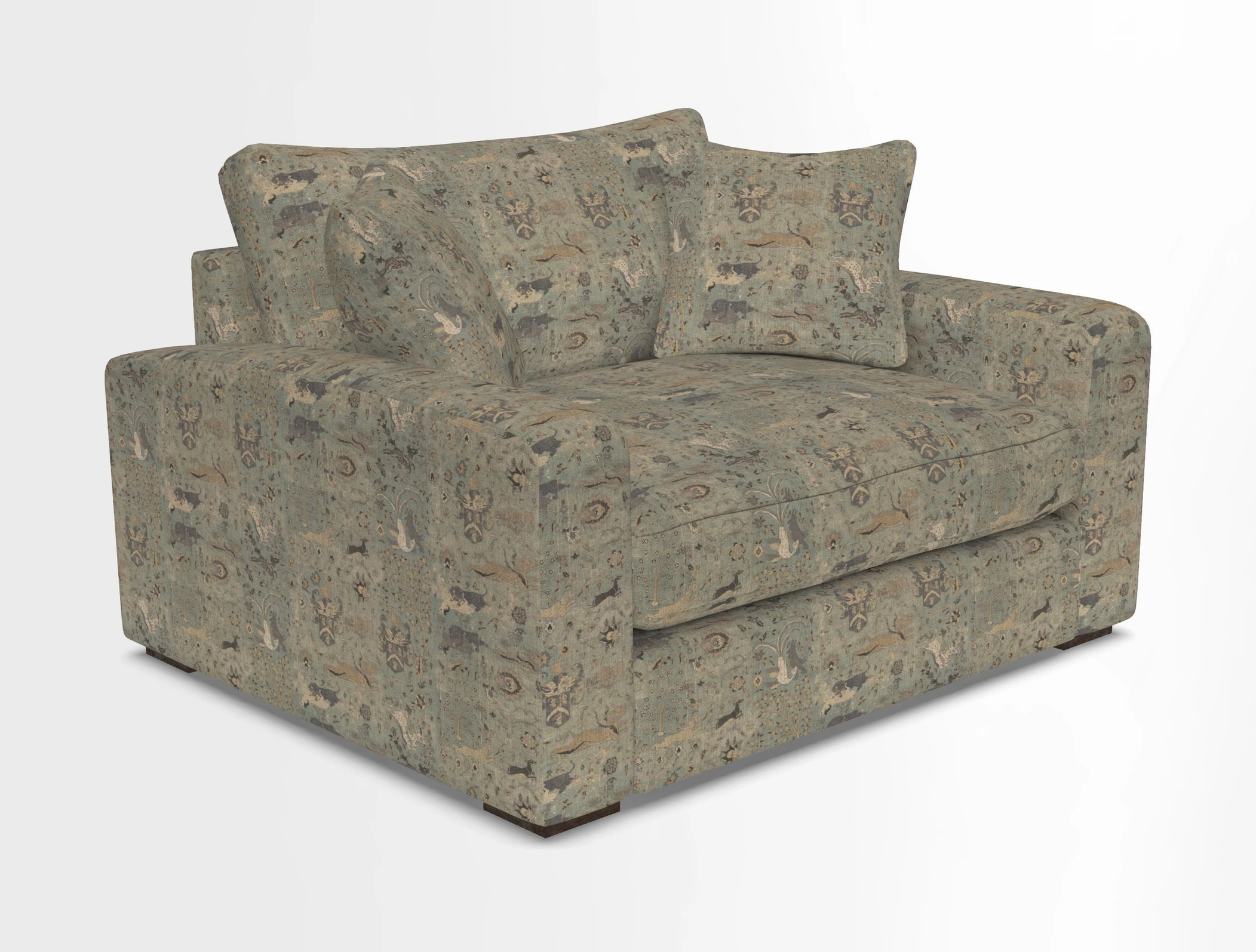 Stockbridge Snuggler in Two Tone Plain Biscuit