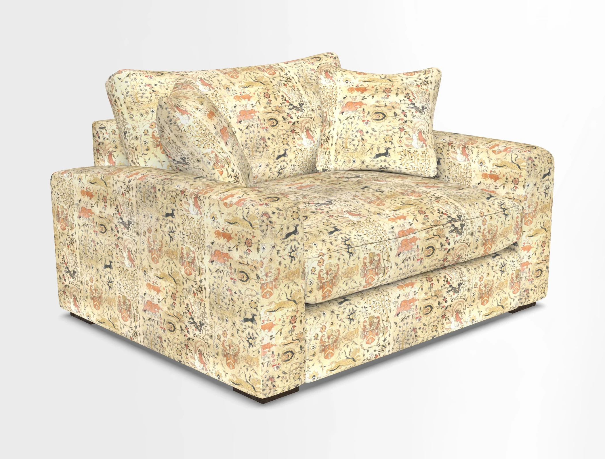Stockbridge Snuggler in Two Tone Plain Biscuit
