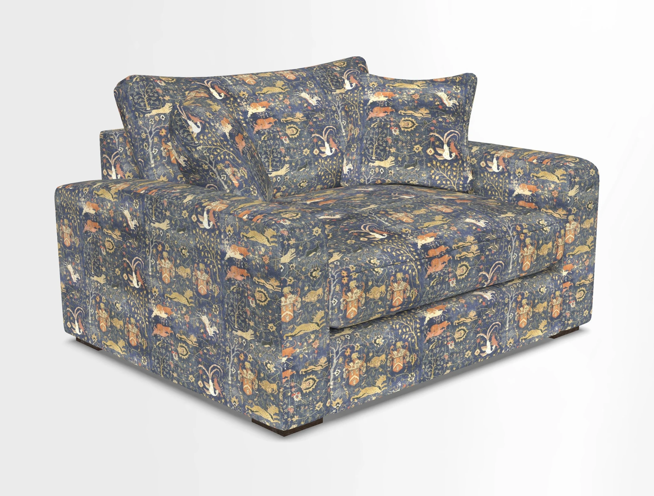 Stockbridge Snuggler in Two Tone Plain Biscuit