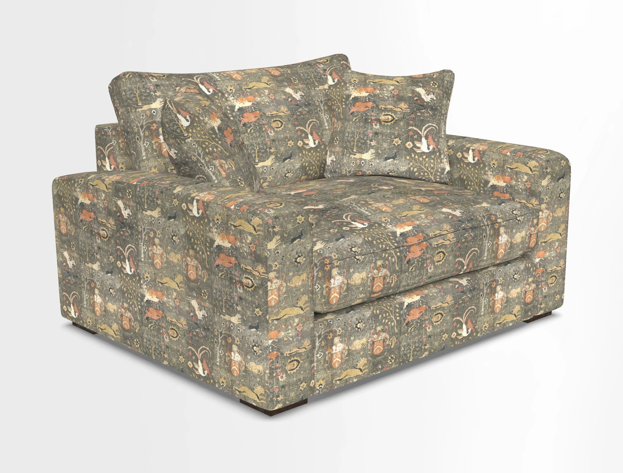 Stockbridge Snuggler in Two Tone Plain Biscuit