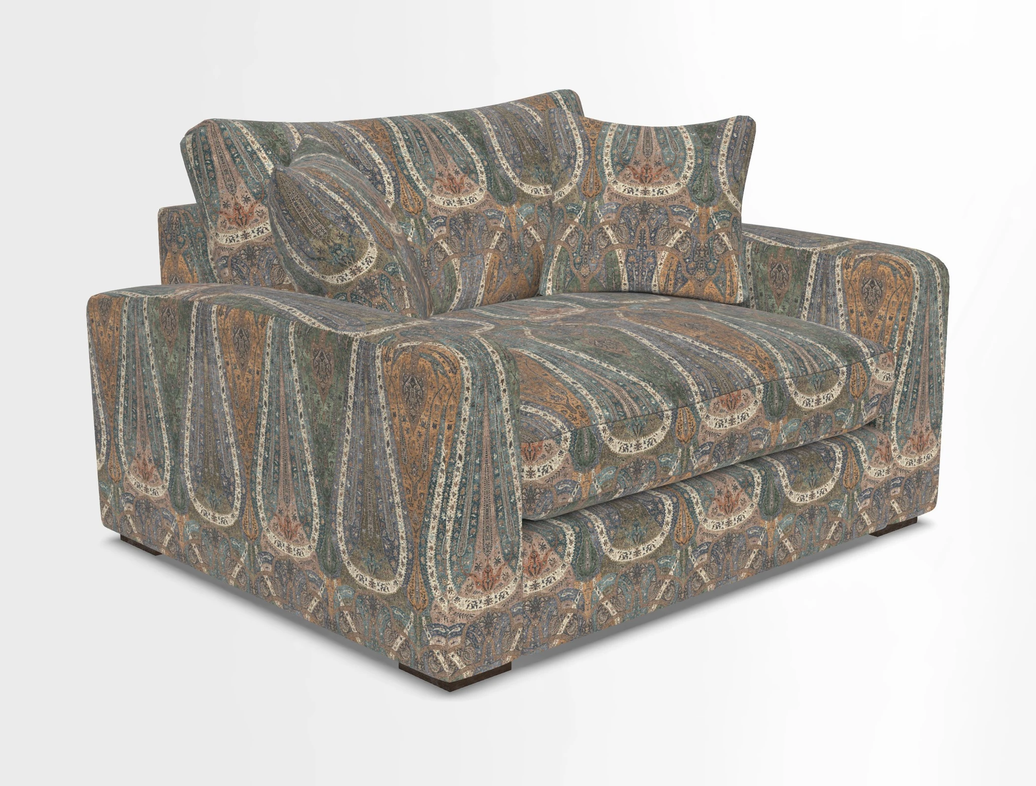 Stockbridge Snuggler in Two Tone Plain Biscuit
