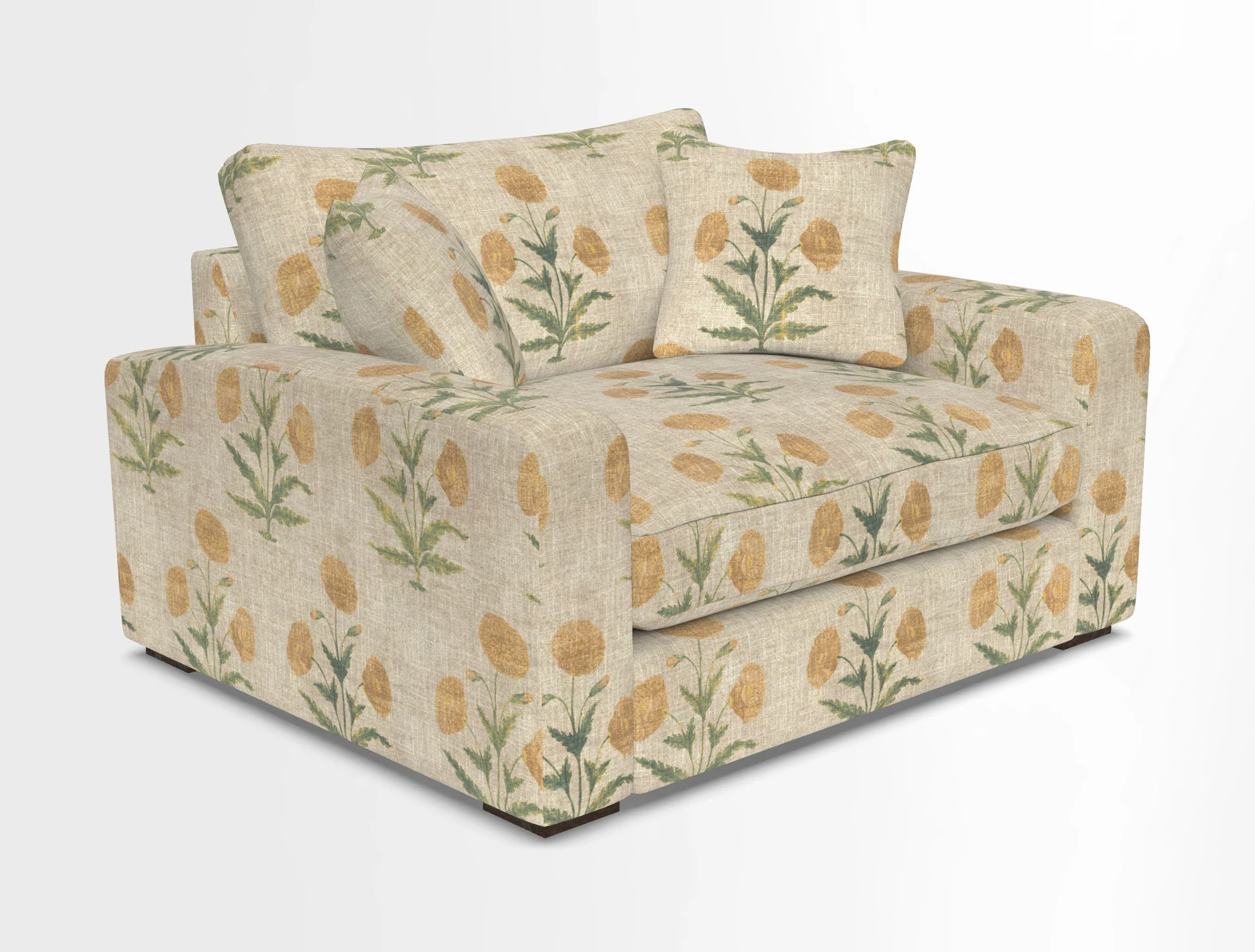 Stockbridge Snuggler in Two Tone Plain Biscuit