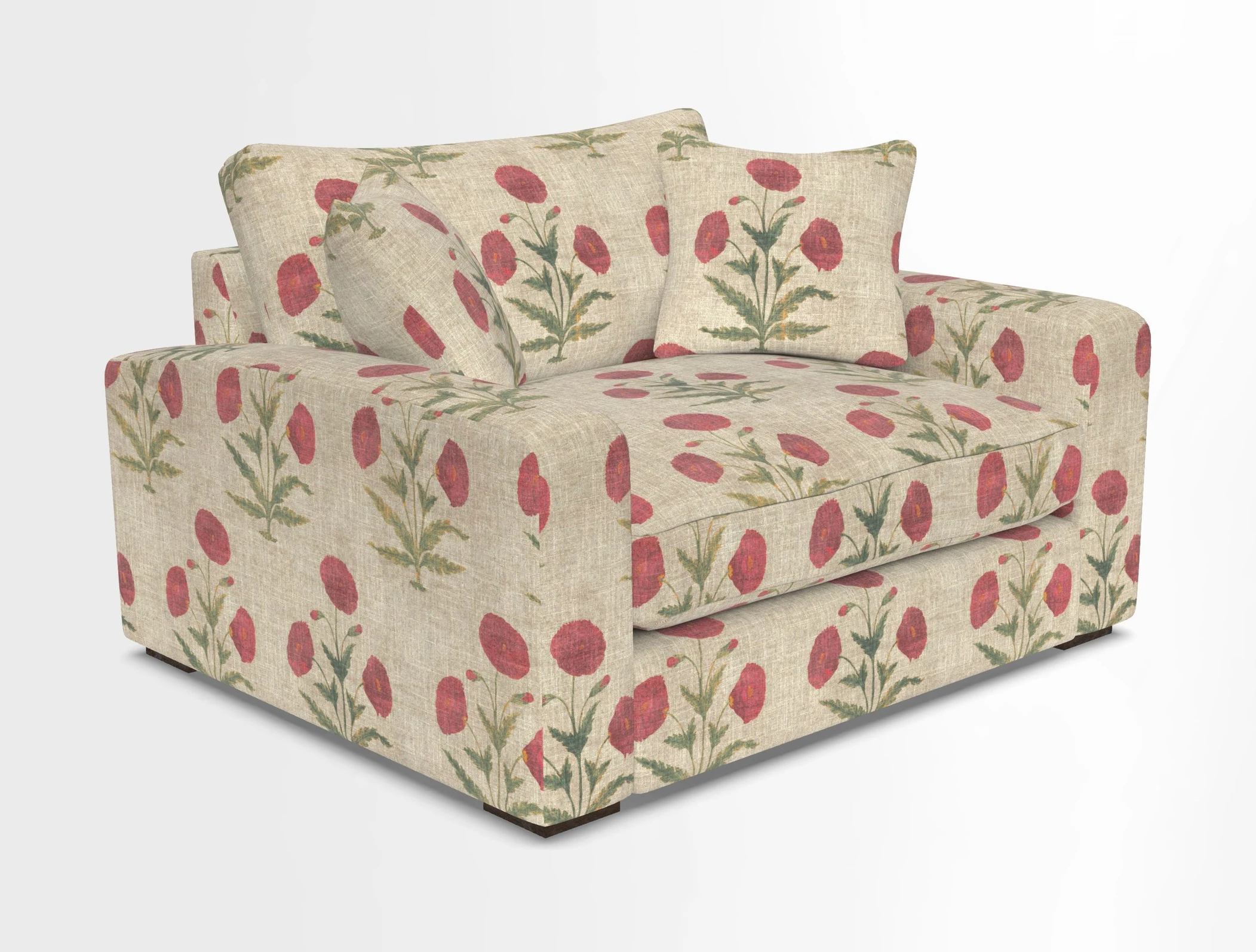 Stockbridge Snuggler in Two Tone Plain Biscuit