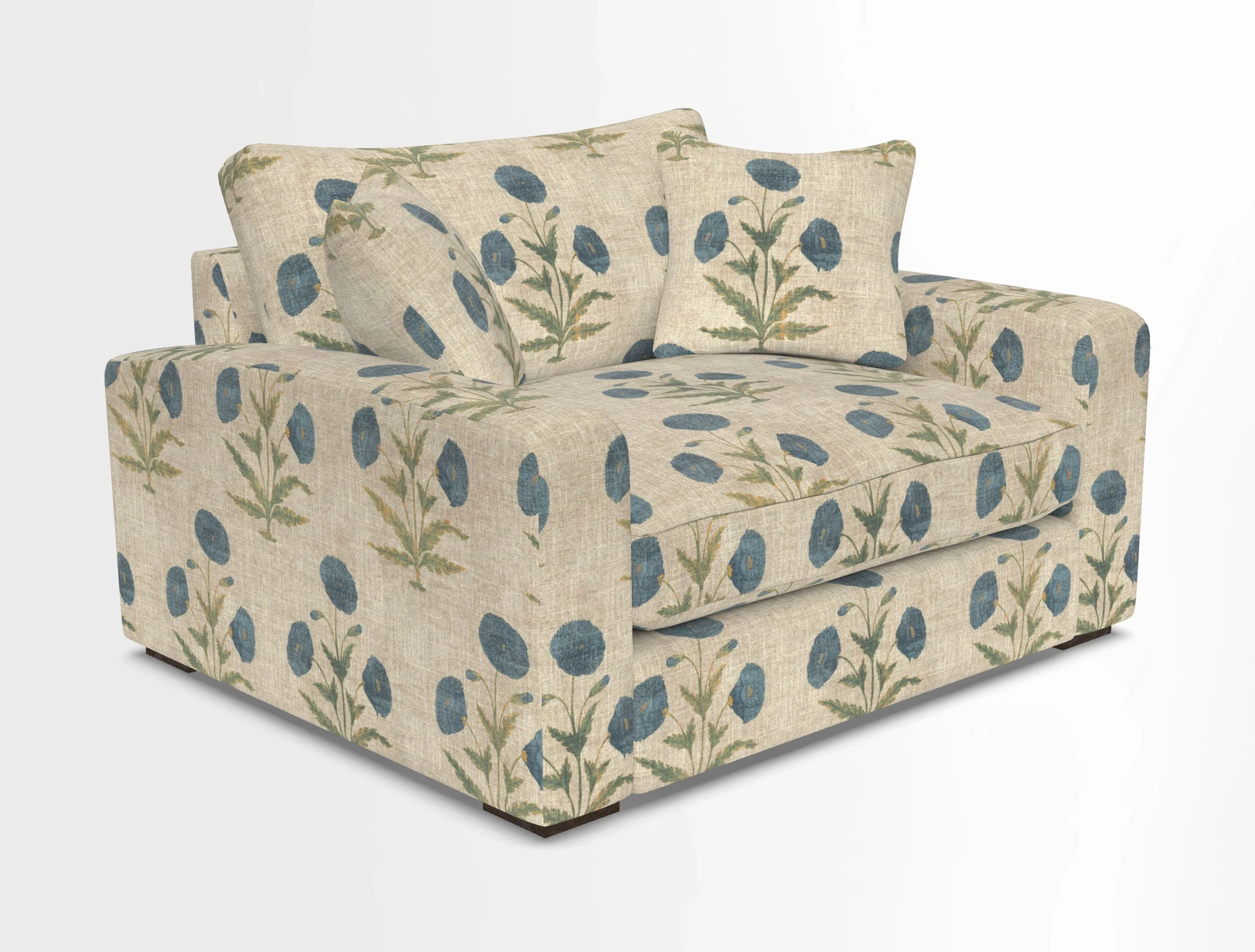 Stockbridge Snuggler in Two Tone Plain Biscuit