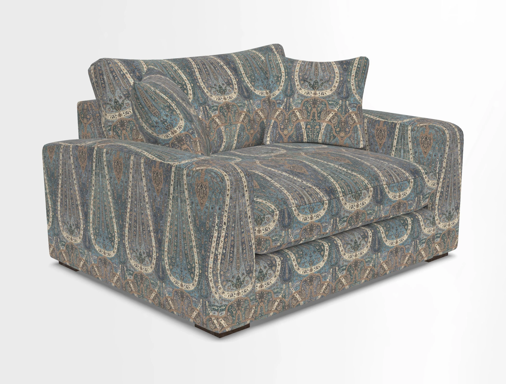 Stockbridge Snuggler in Two Tone Plain Biscuit