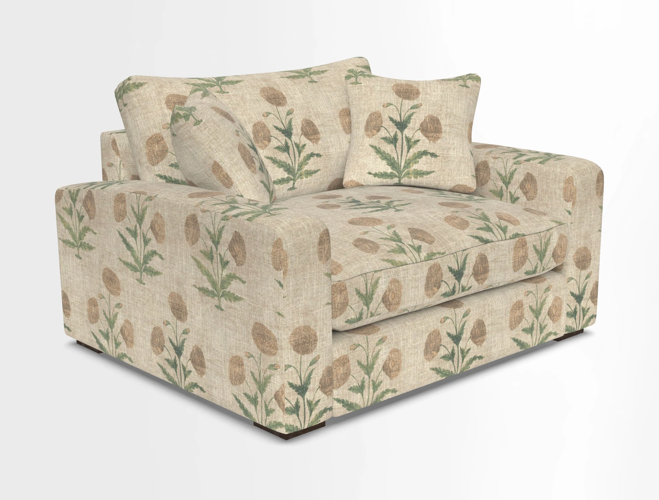Stockbridge Snuggler in Two Tone Plain Biscuit
