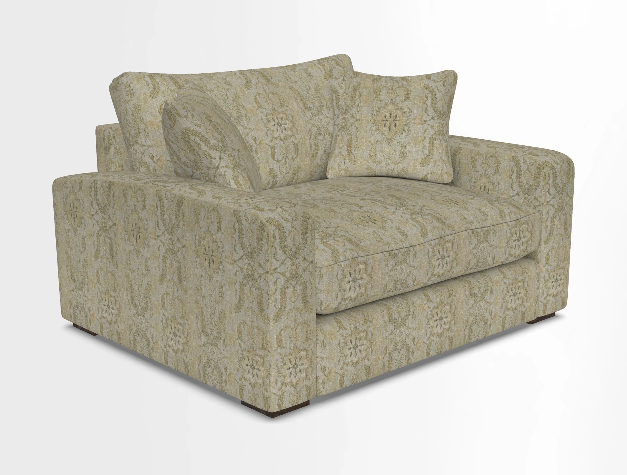 Stockbridge Snuggler in Two Tone Plain Biscuit