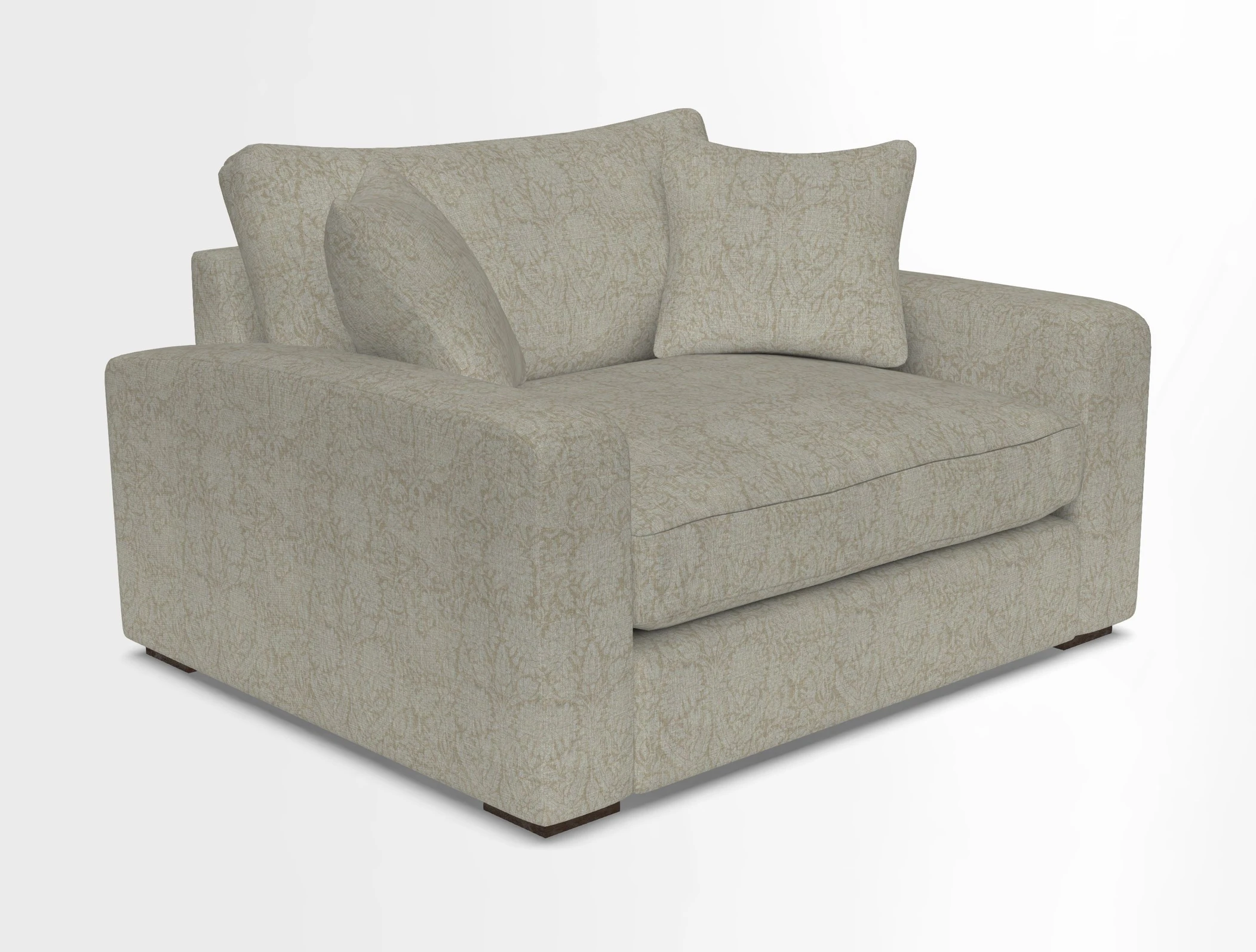 Stockbridge Snuggler in Two Tone Plain Biscuit