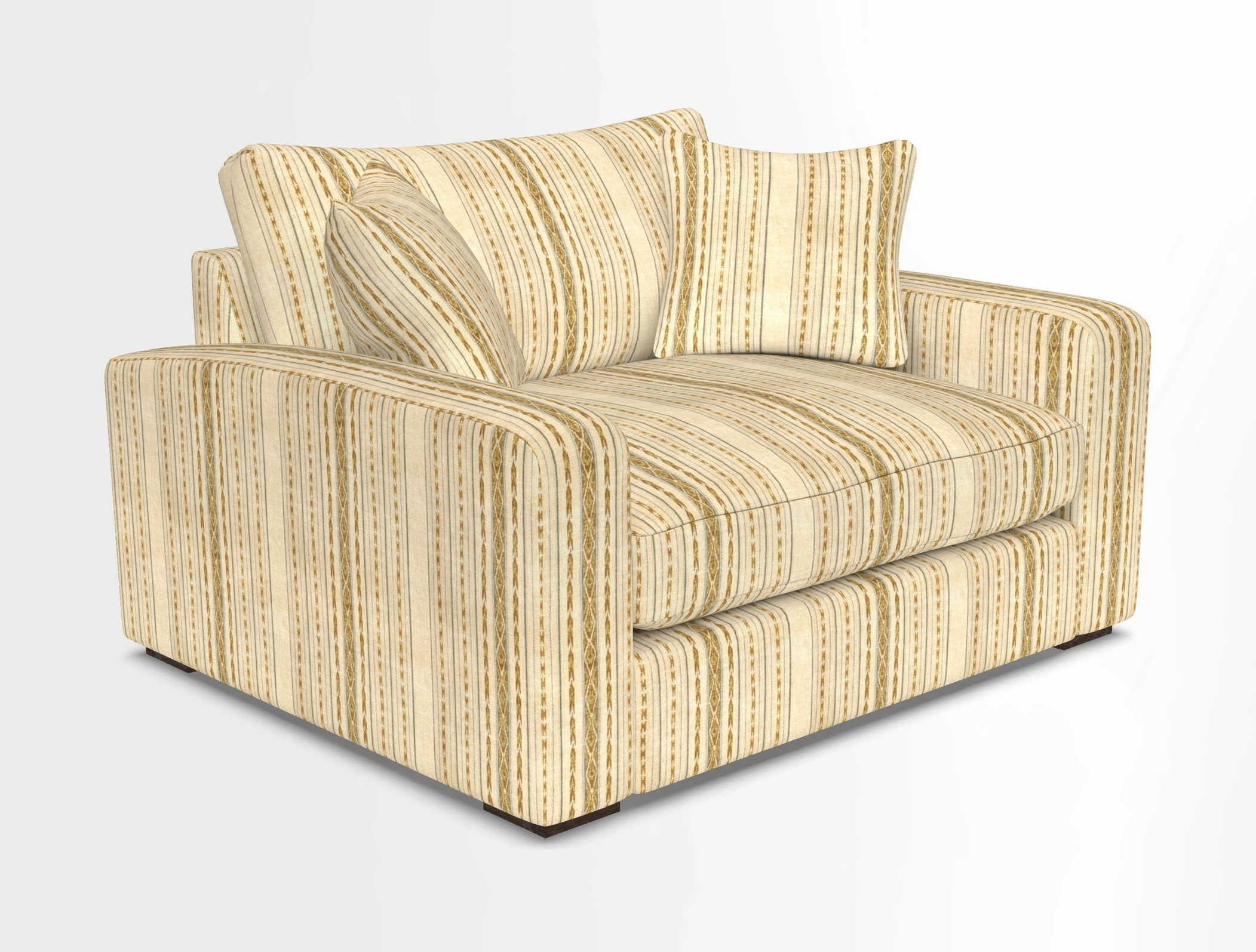 Stockbridge Snuggler in Two Tone Plain Biscuit