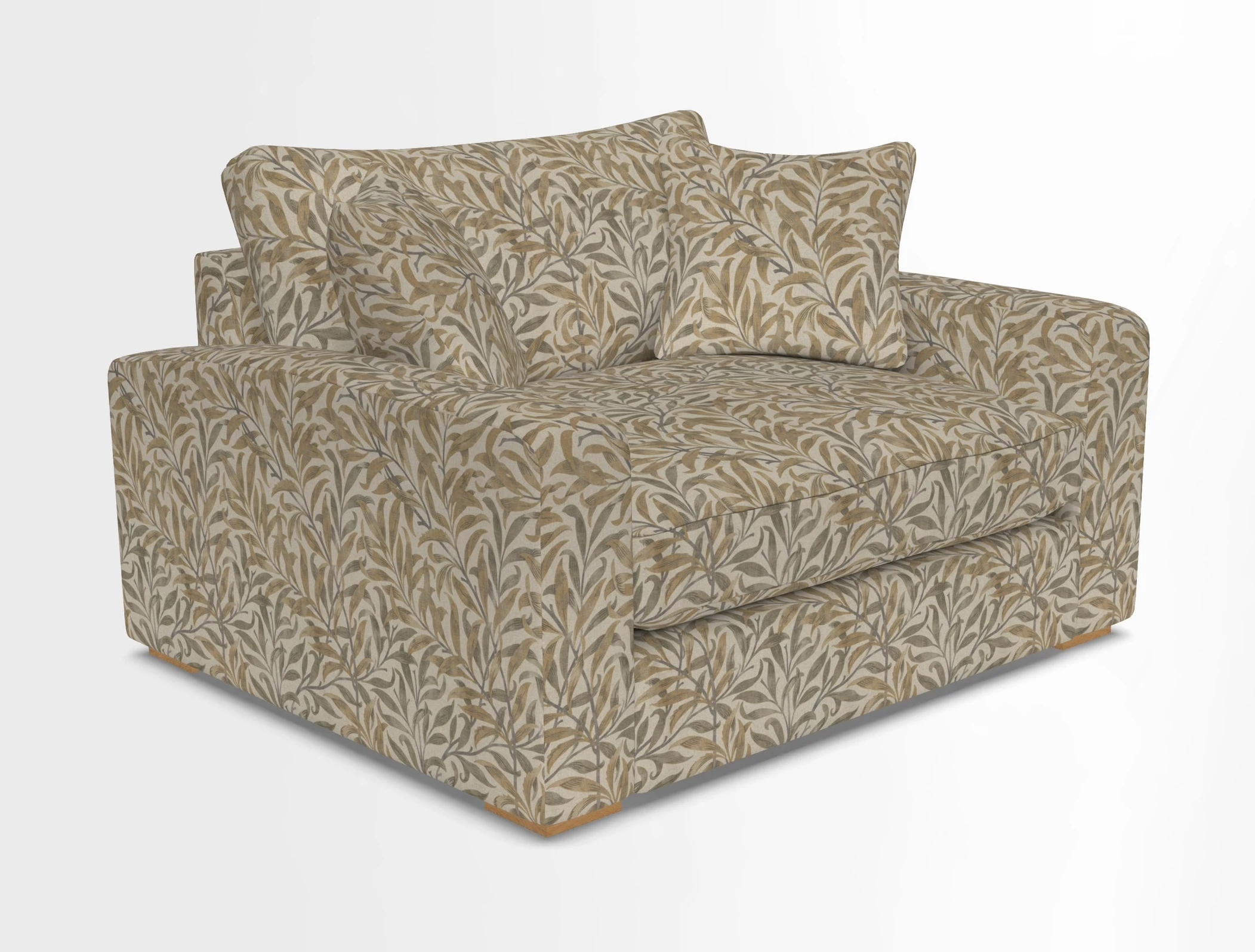 Stockbridge Snuggler in Two Tone Plain Biscuit