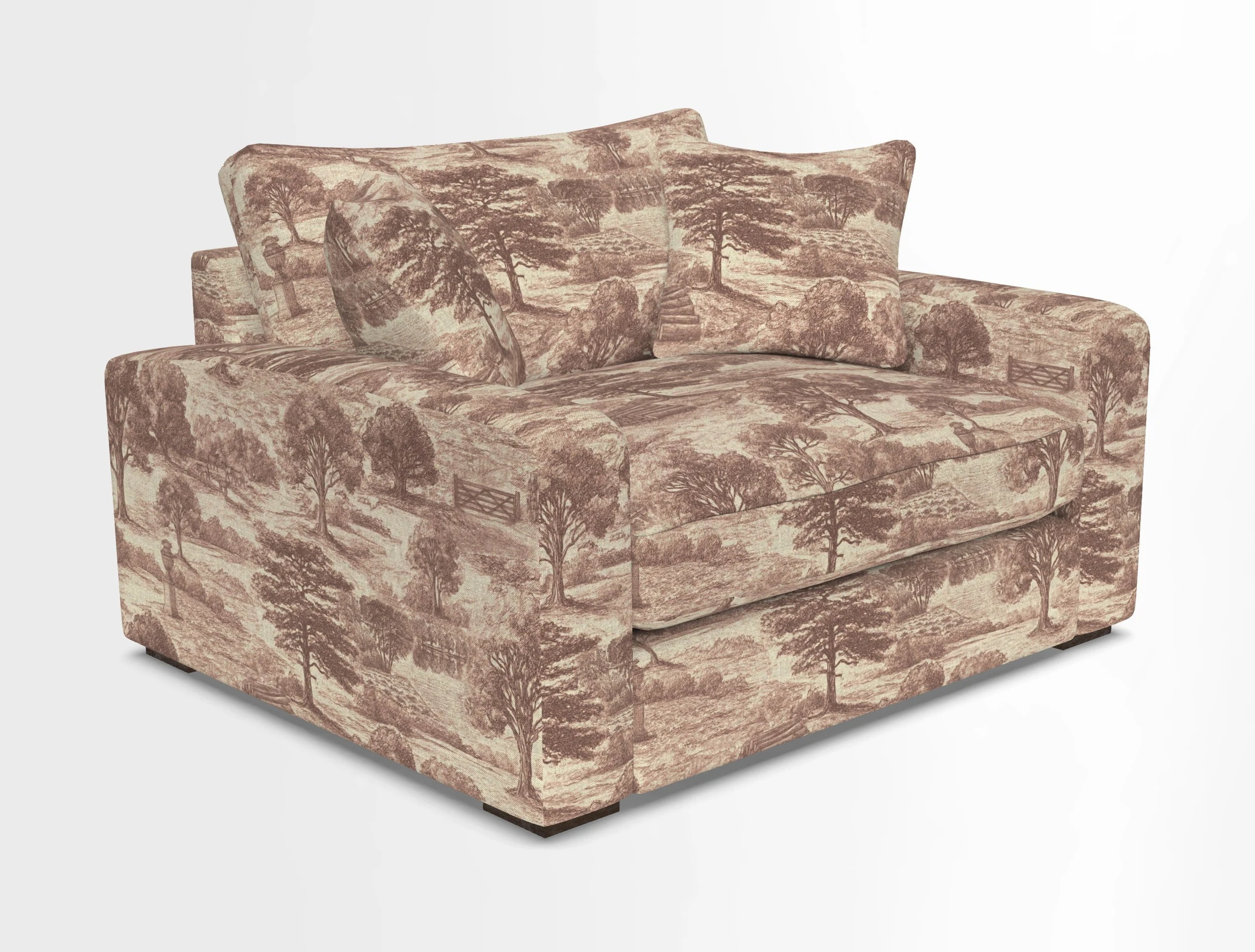 Stockbridge Snuggler in Two Tone Plain Biscuit