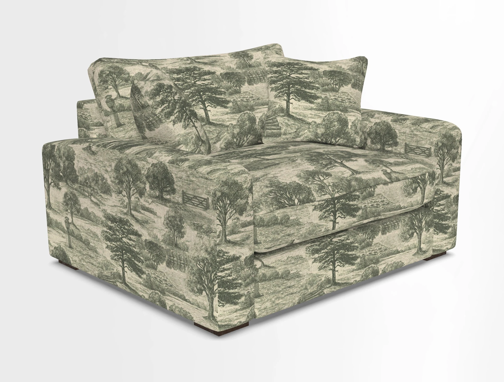 Stockbridge Snuggler in Two Tone Plain Biscuit
