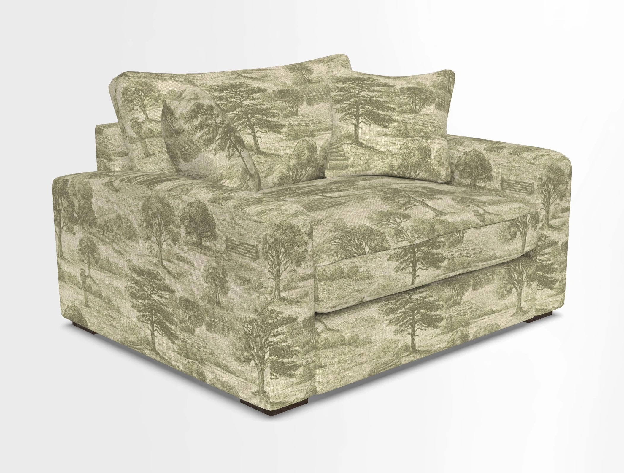 Stockbridge Snuggler in Two Tone Plain Biscuit