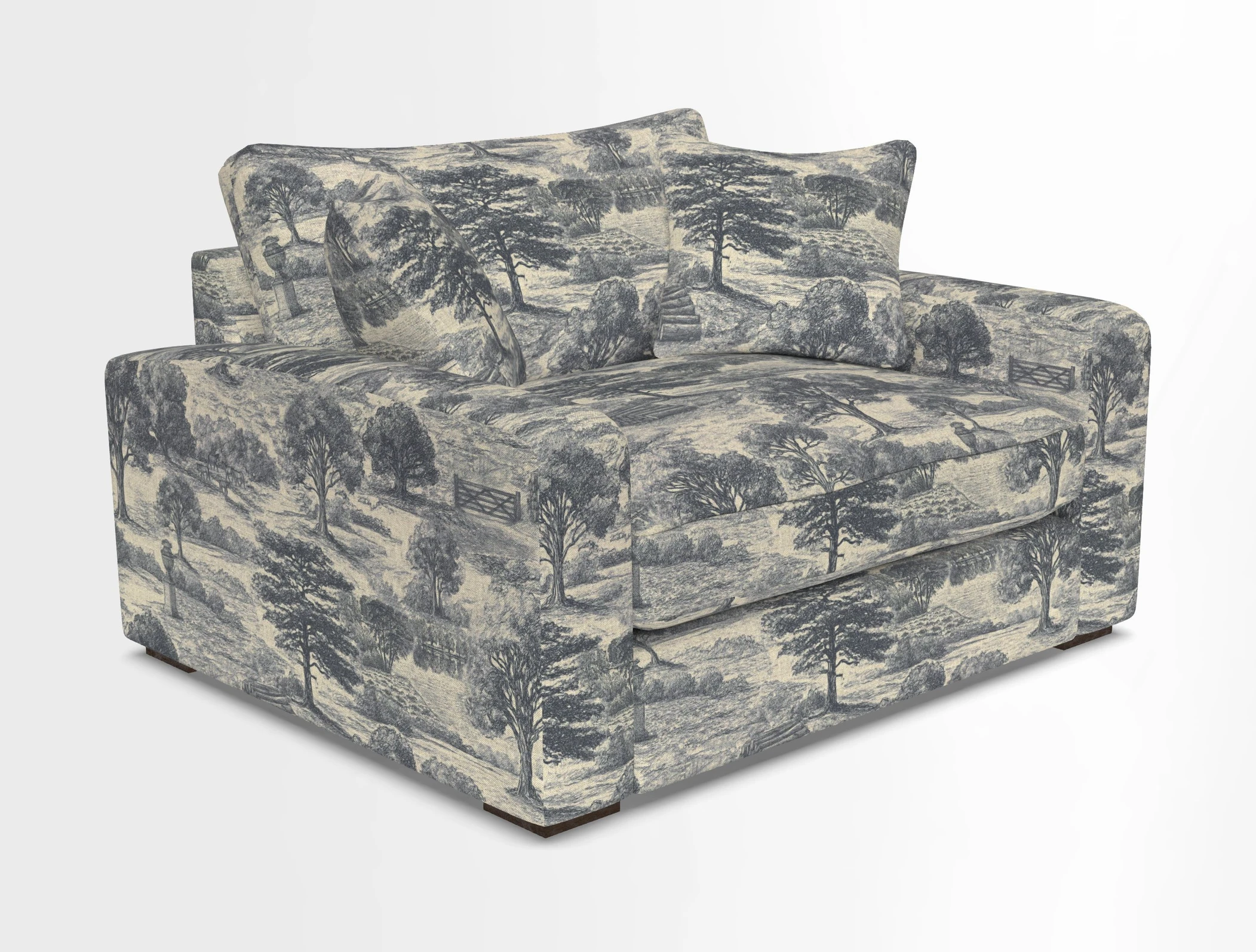 Stockbridge Snuggler in Two Tone Plain Biscuit