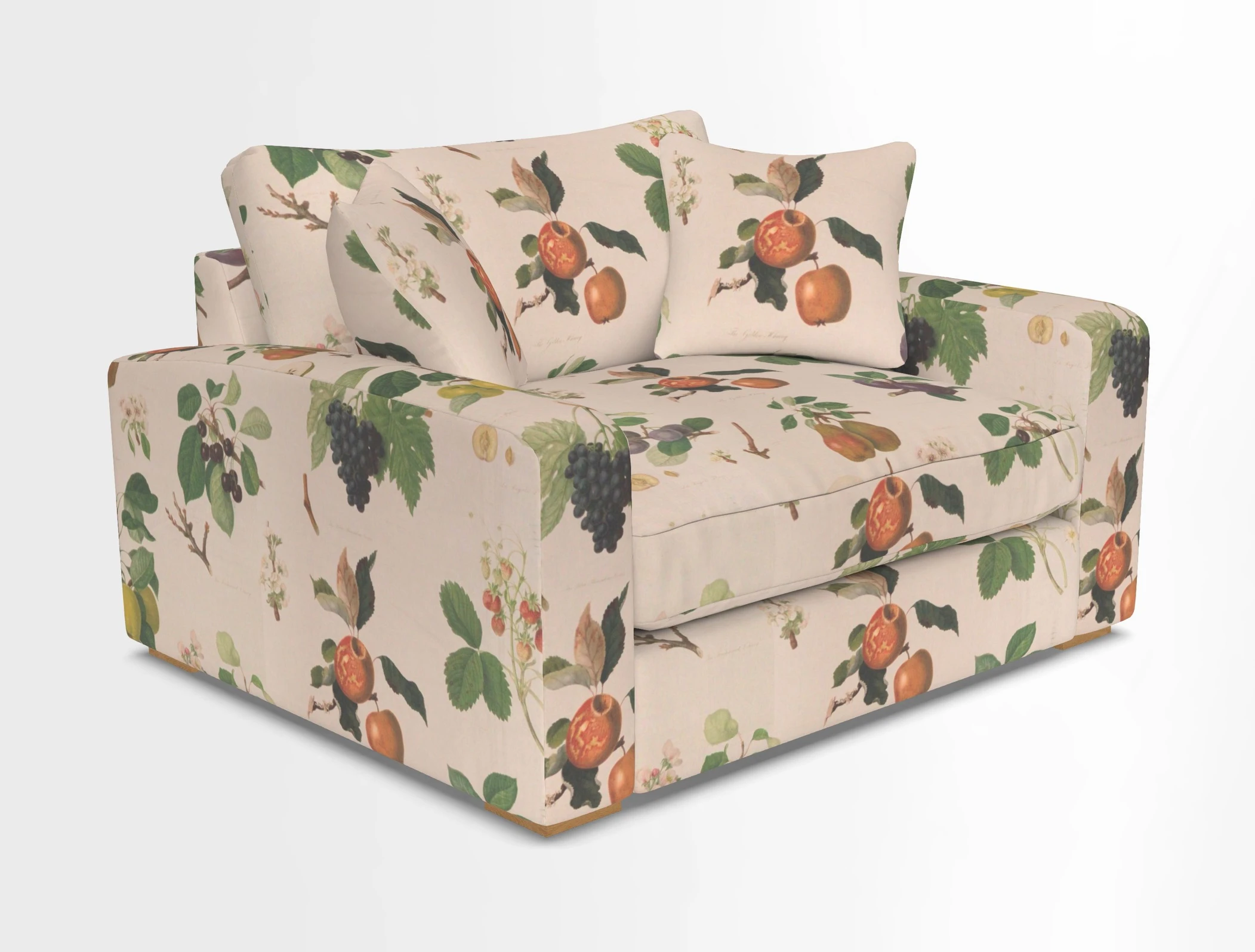 Stockbridge Snuggler in Two Tone Plain Biscuit