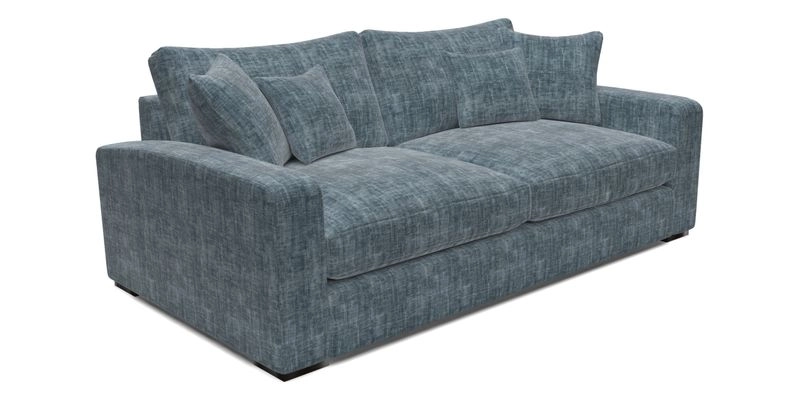 Stockbridge 3 Seater Sofa in Warwick Graf Slate