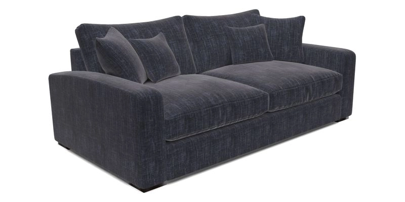 Stockbridge 3 Seater Sofa in Warwick Graf Slate