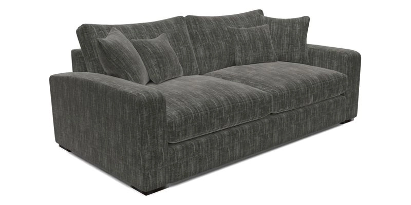 Stockbridge 3 Seater Sofa in Warwick Graf Slate