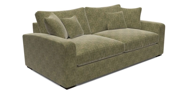 Stockbridge 3 Seater Sofa in Warwick Graf Slate