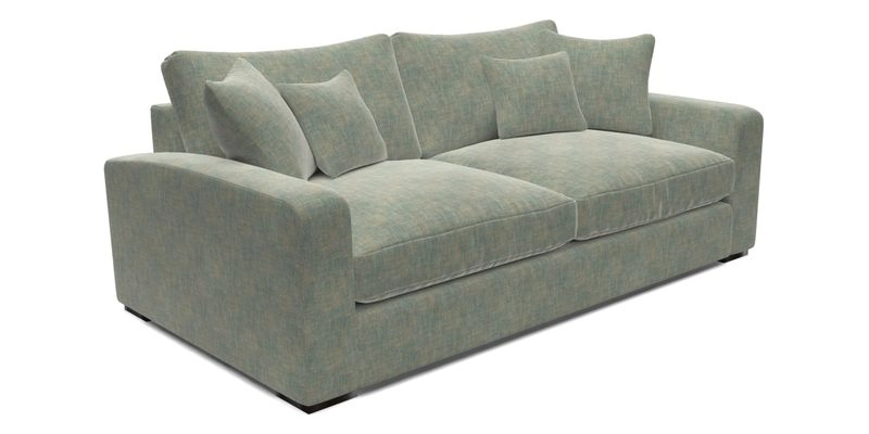Stockbridge 3 Seater Sofa in Warwick Graf Slate